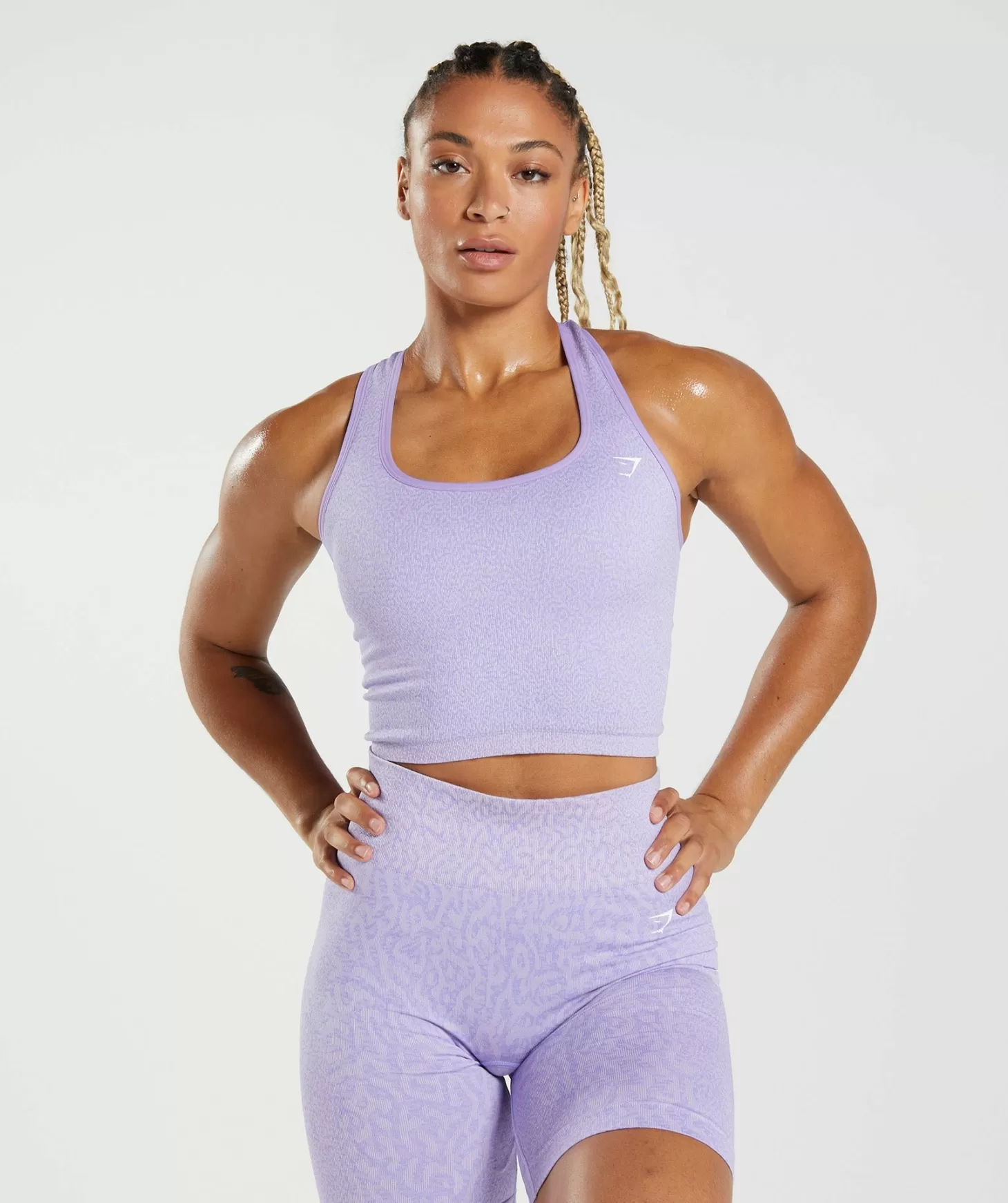 Gymshark Adapt Animal Seamless Crop Tank