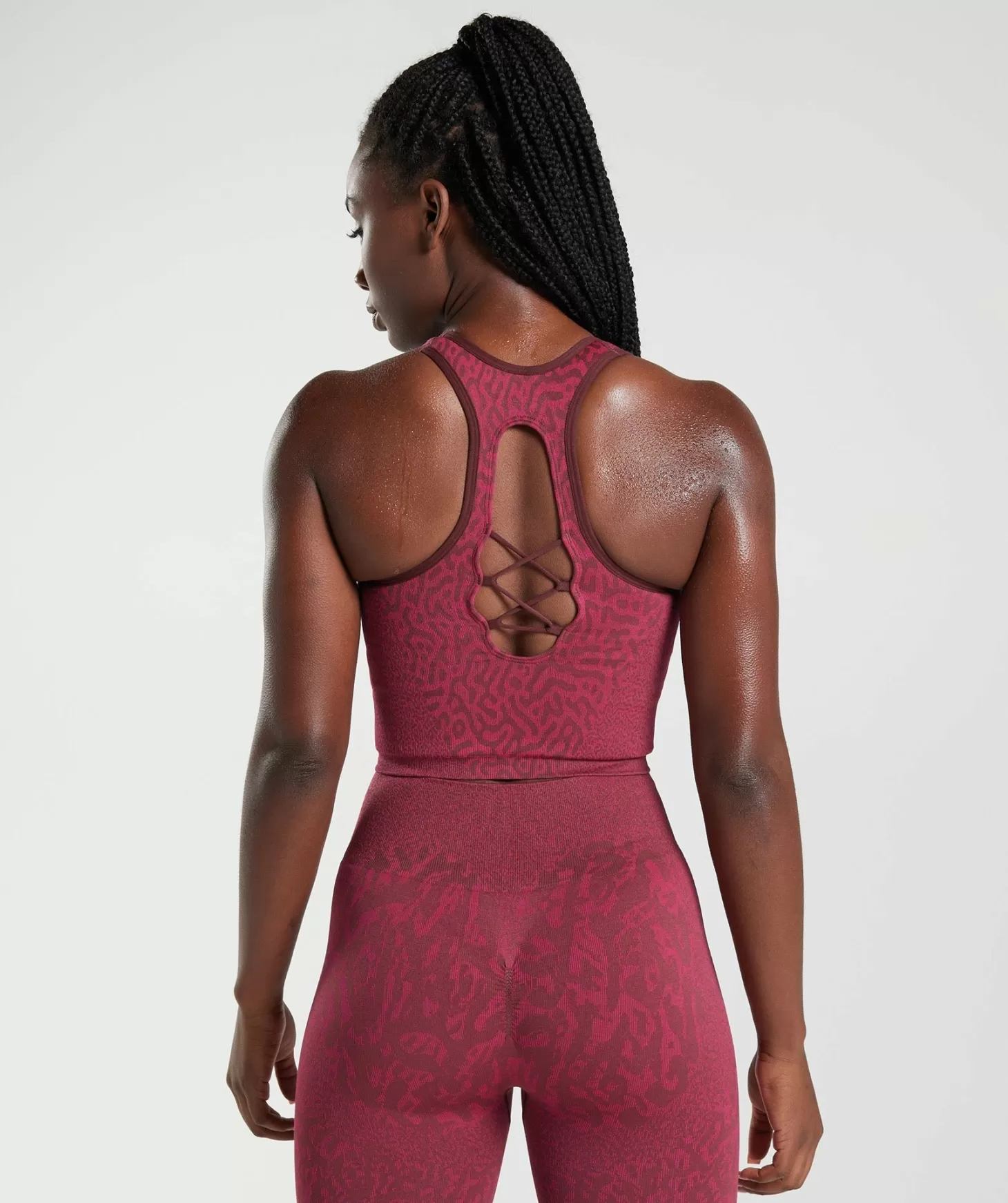 Gymshark Adapt Animal Seamless Crop Tank