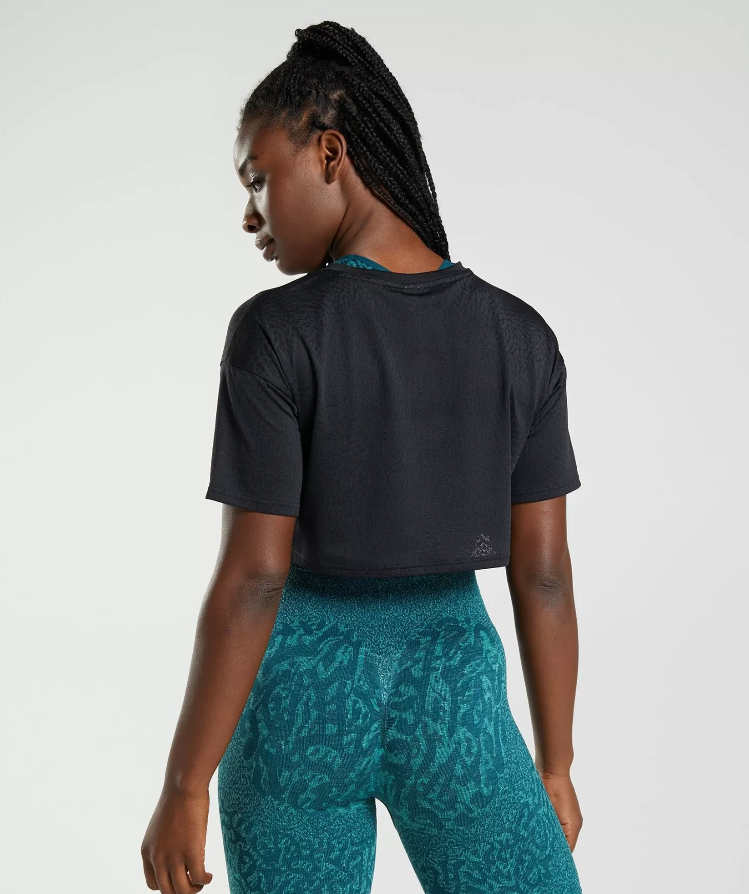 Gymshark Adapt Animal Seamless Crop Top