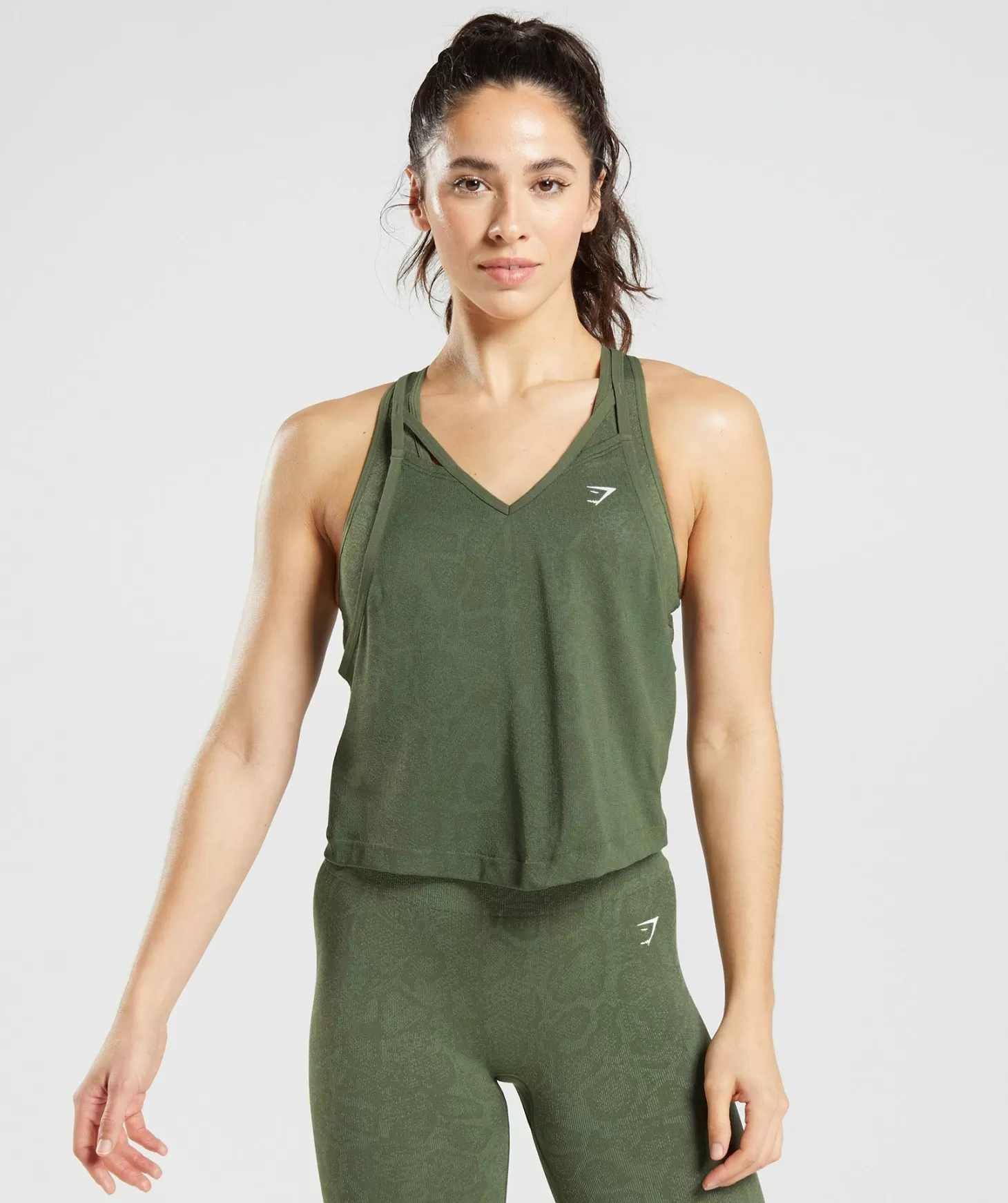 Gymshark Adapt Animal Seamless Midi Tank