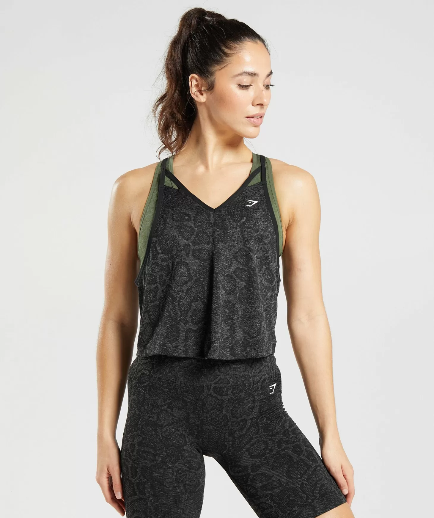 Gymshark Adapt Animal Seamless Midi Tank