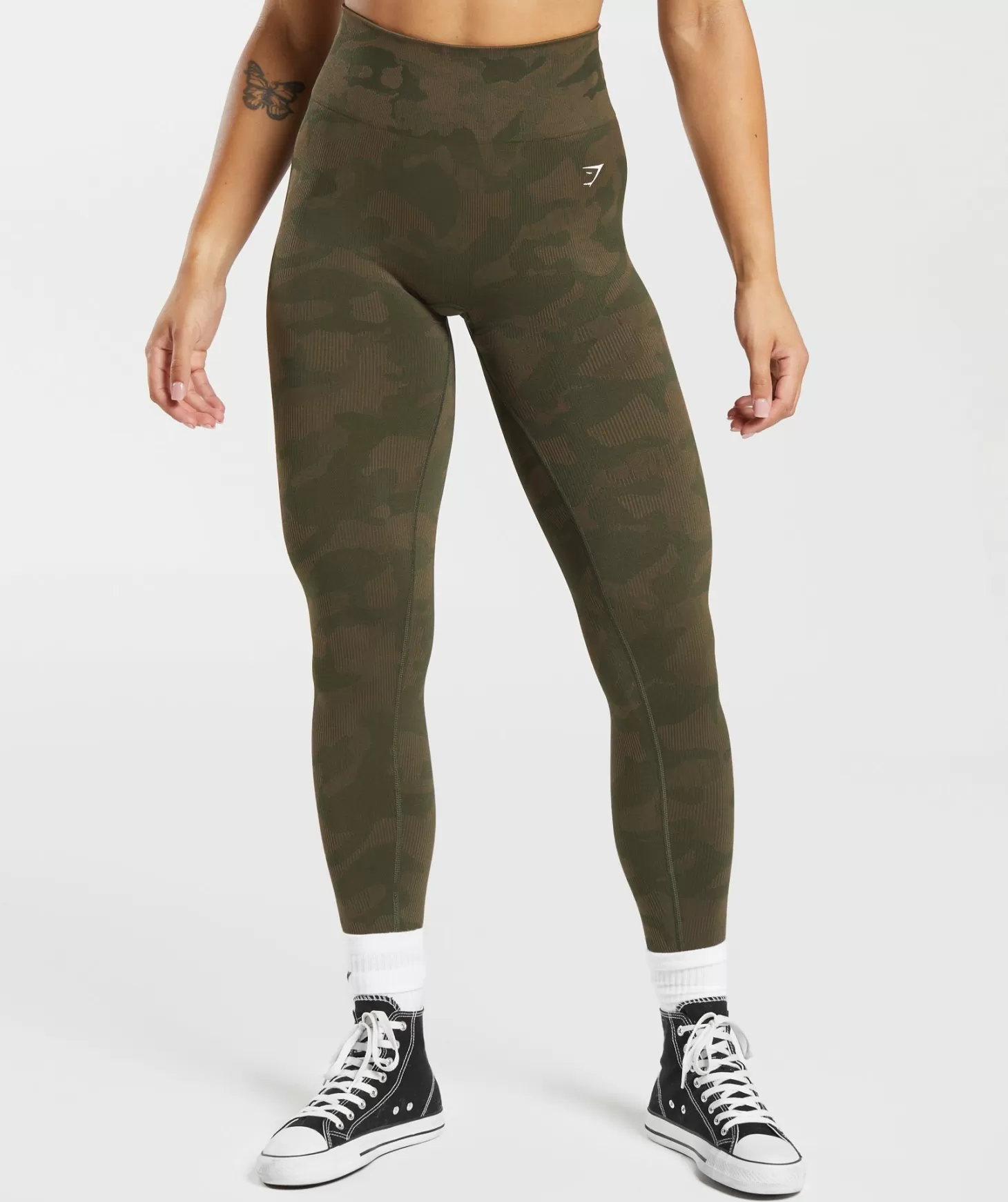 Gymshark Adapt Camo Seamless Ribbed Leggings