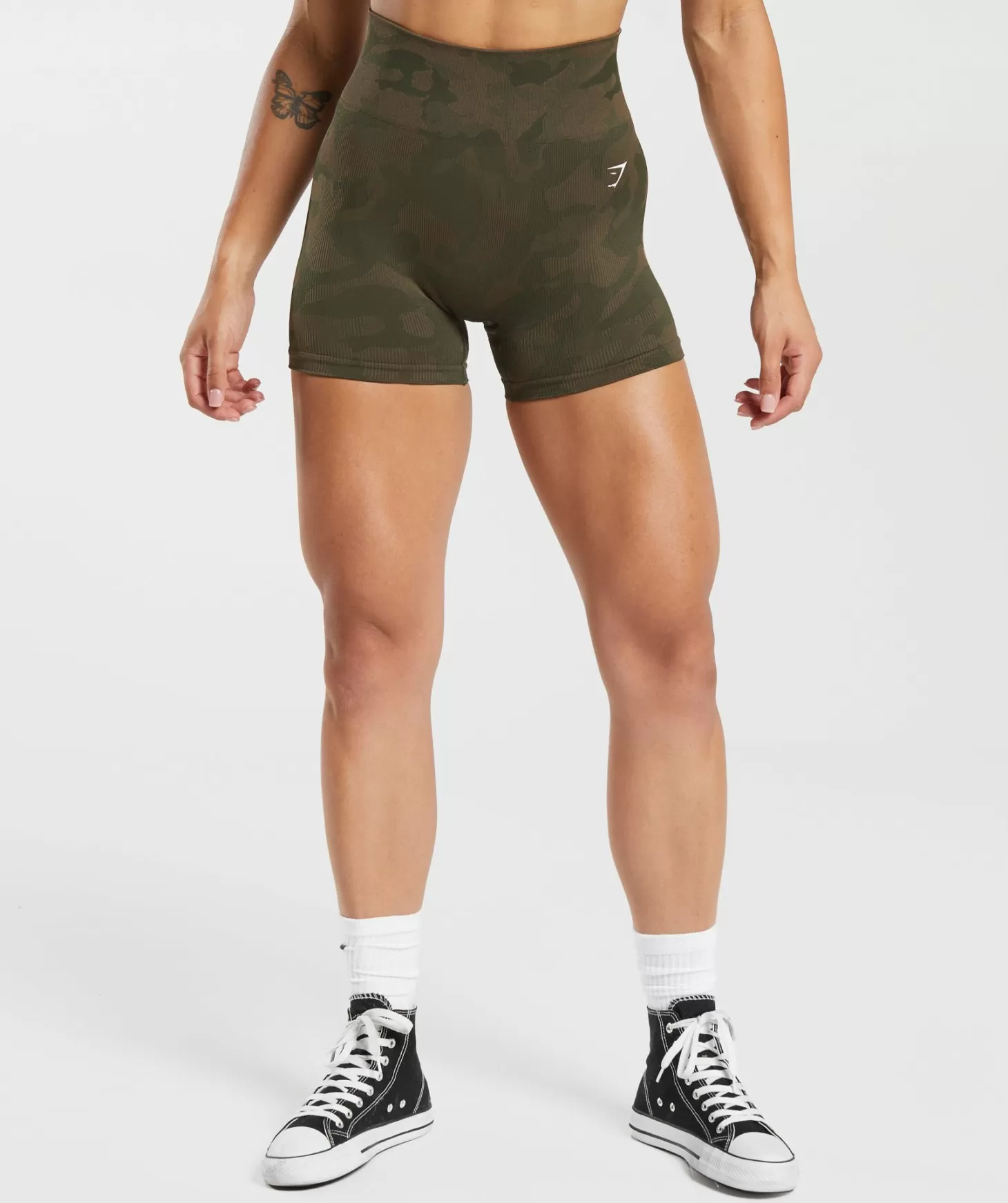 Gymshark Adapt Camo Seamless Ribbed Shorts