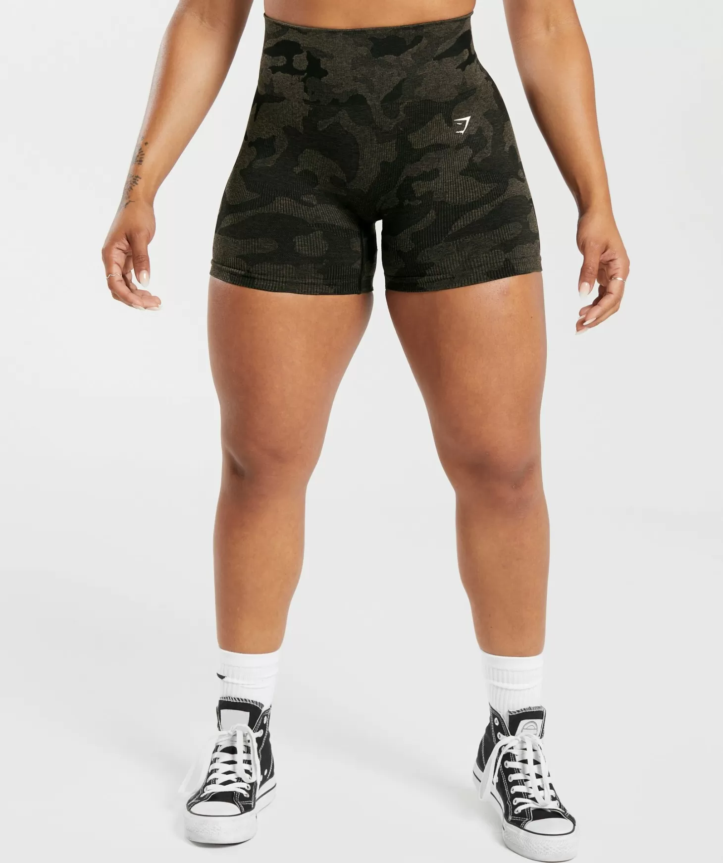 Gymshark Adapt Camo Seamless Ribbed Shorts