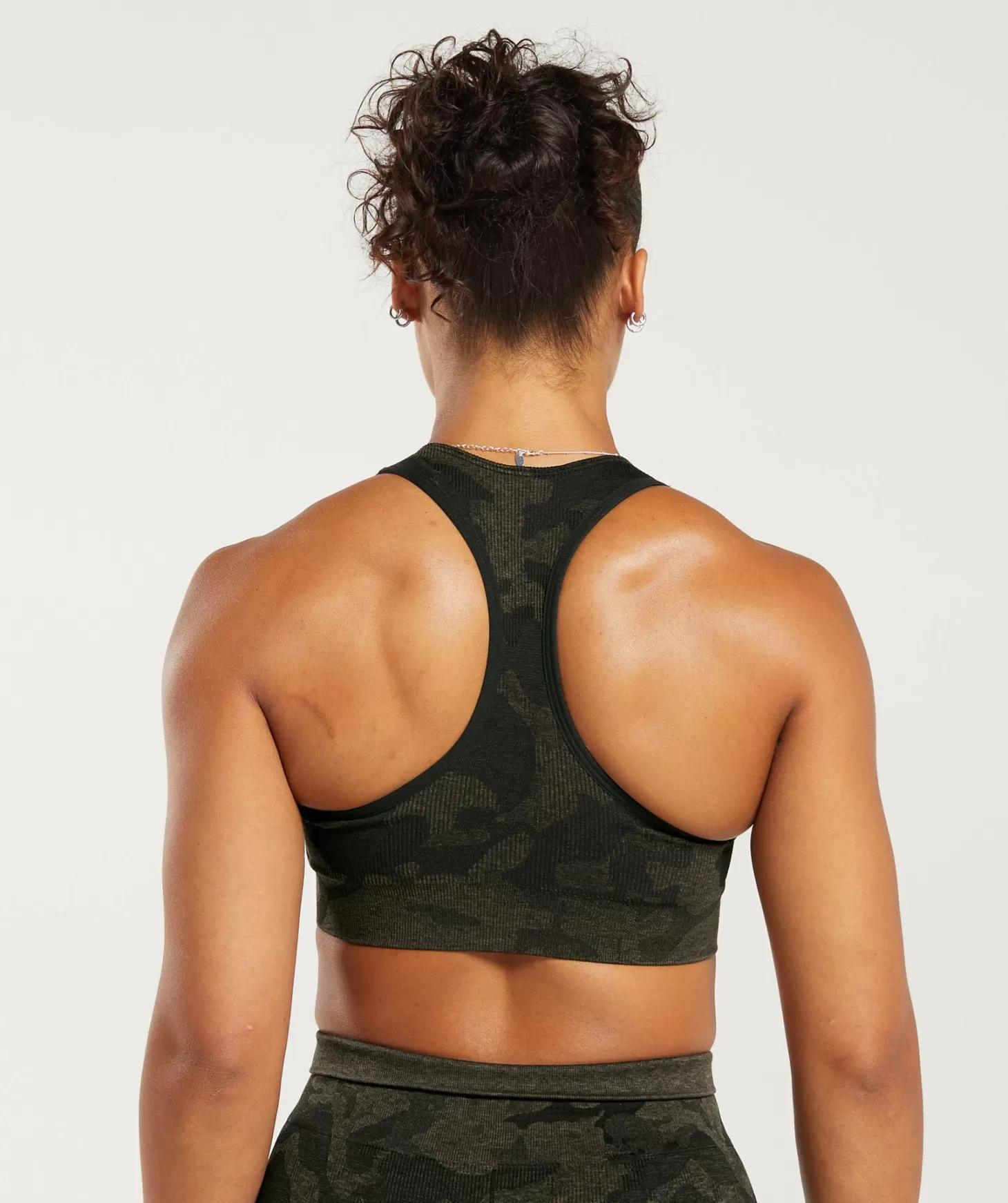 Gymshark Adapt Camo Seamless Ribbed Sports Bra