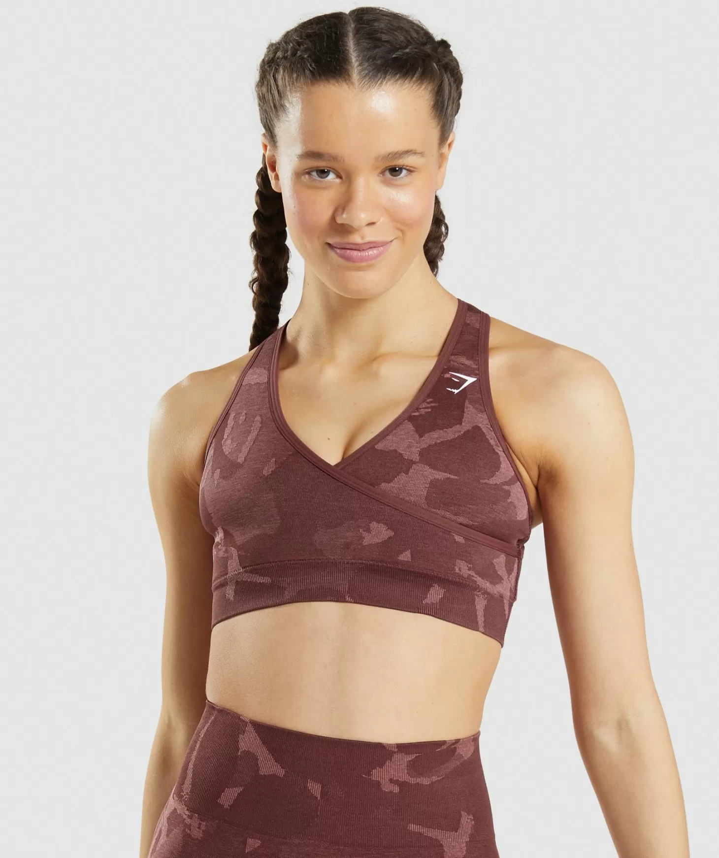 Gymshark Adapt Camo Seamless Sports Bra