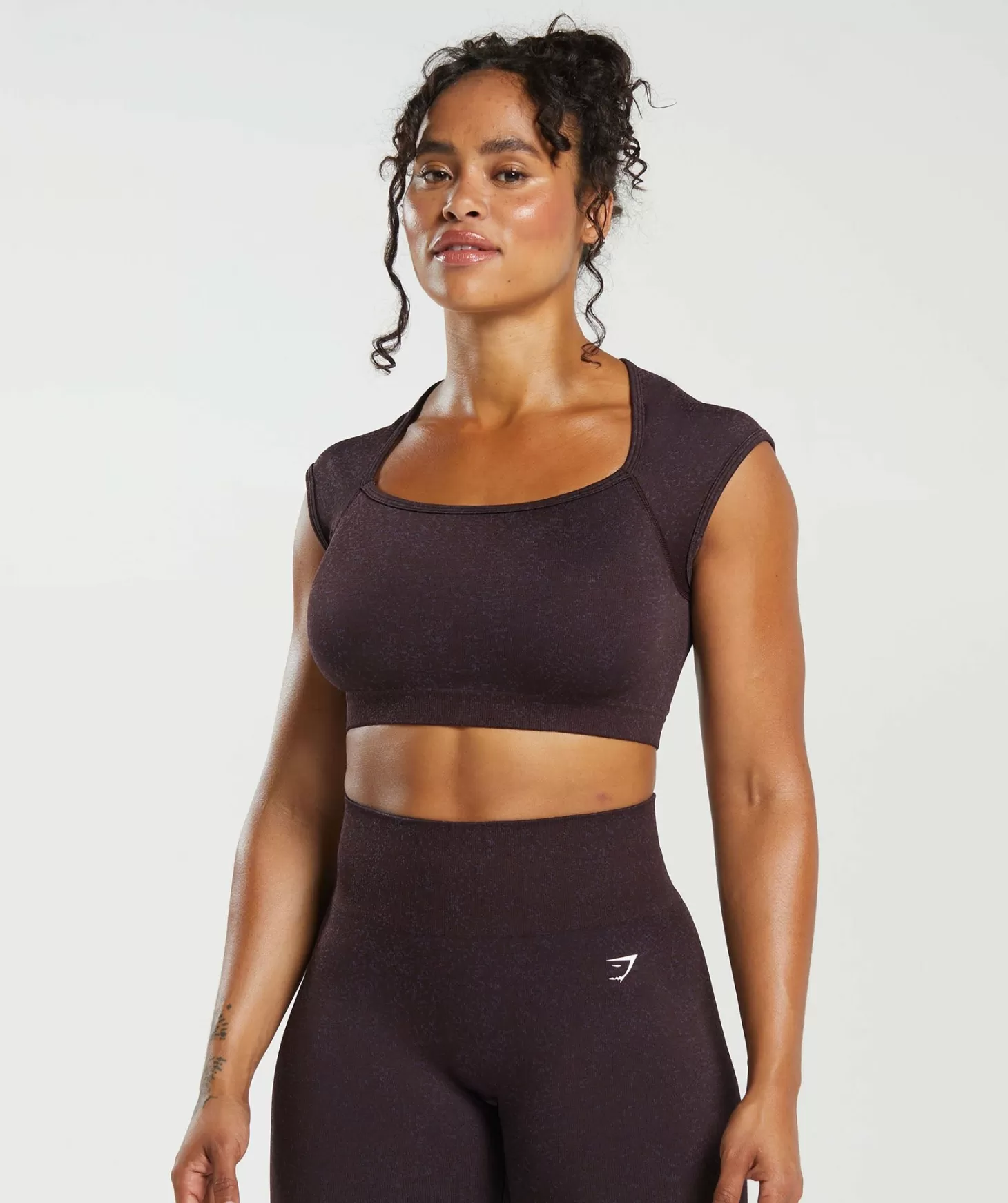 Gymshark Adapt Fleck Seamless Crop Top