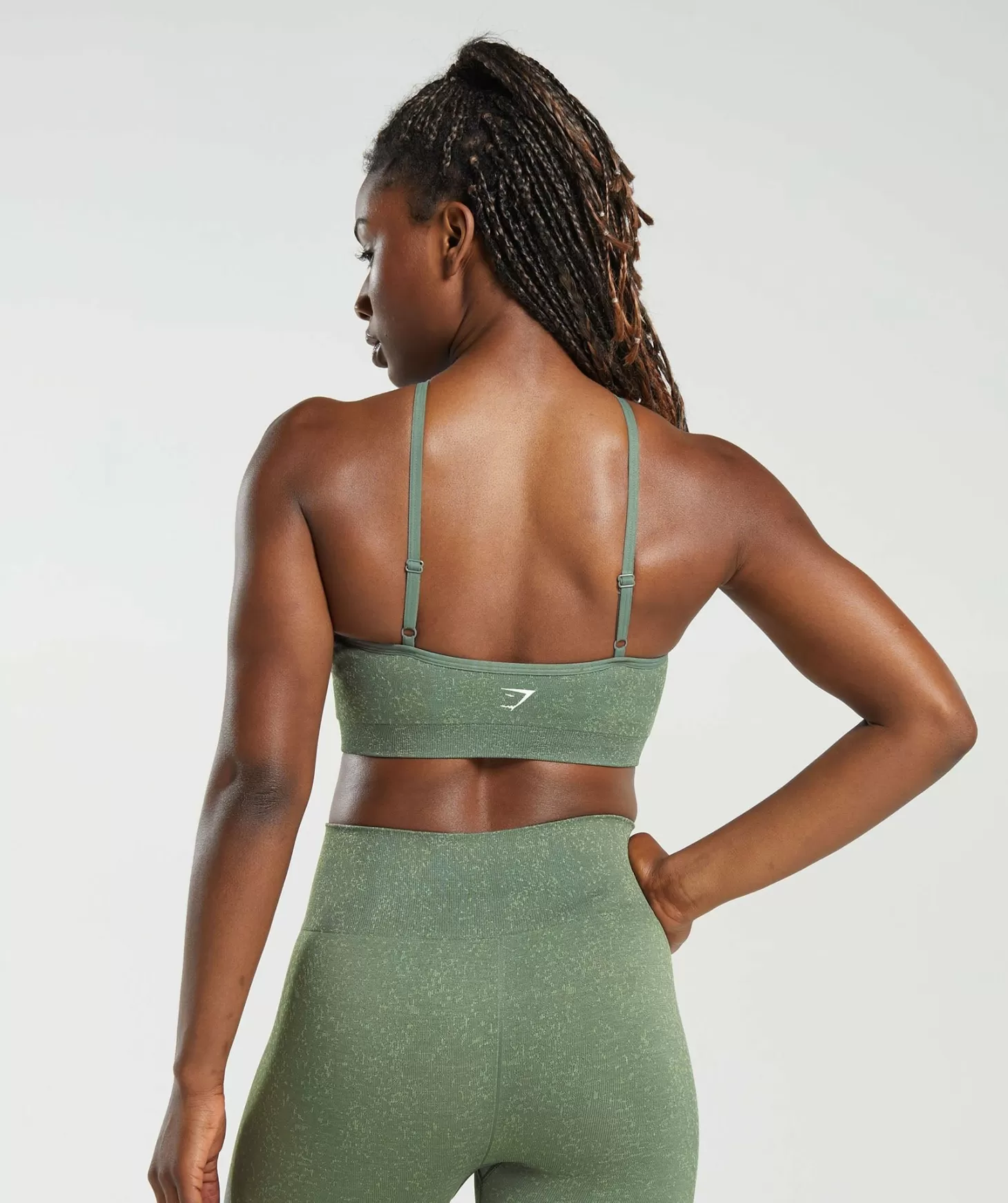 Gymshark Adapt Fleck Seamless Halterneck Bralette