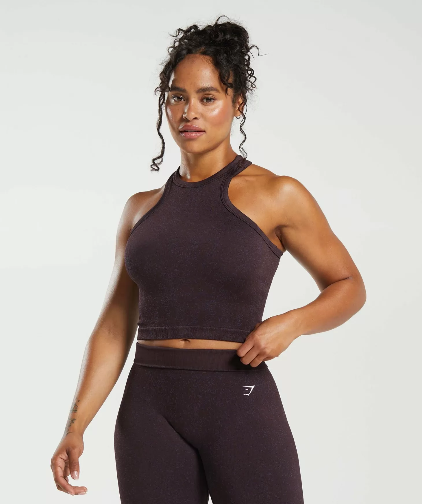 Gymshark Adapt Fleck Seamless Midi Tank