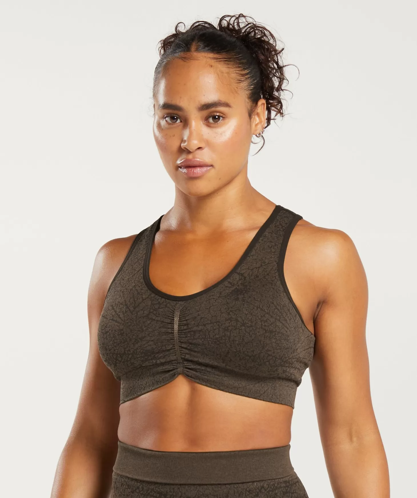 Gymshark Adapt Pattern Seamless Longline Bra