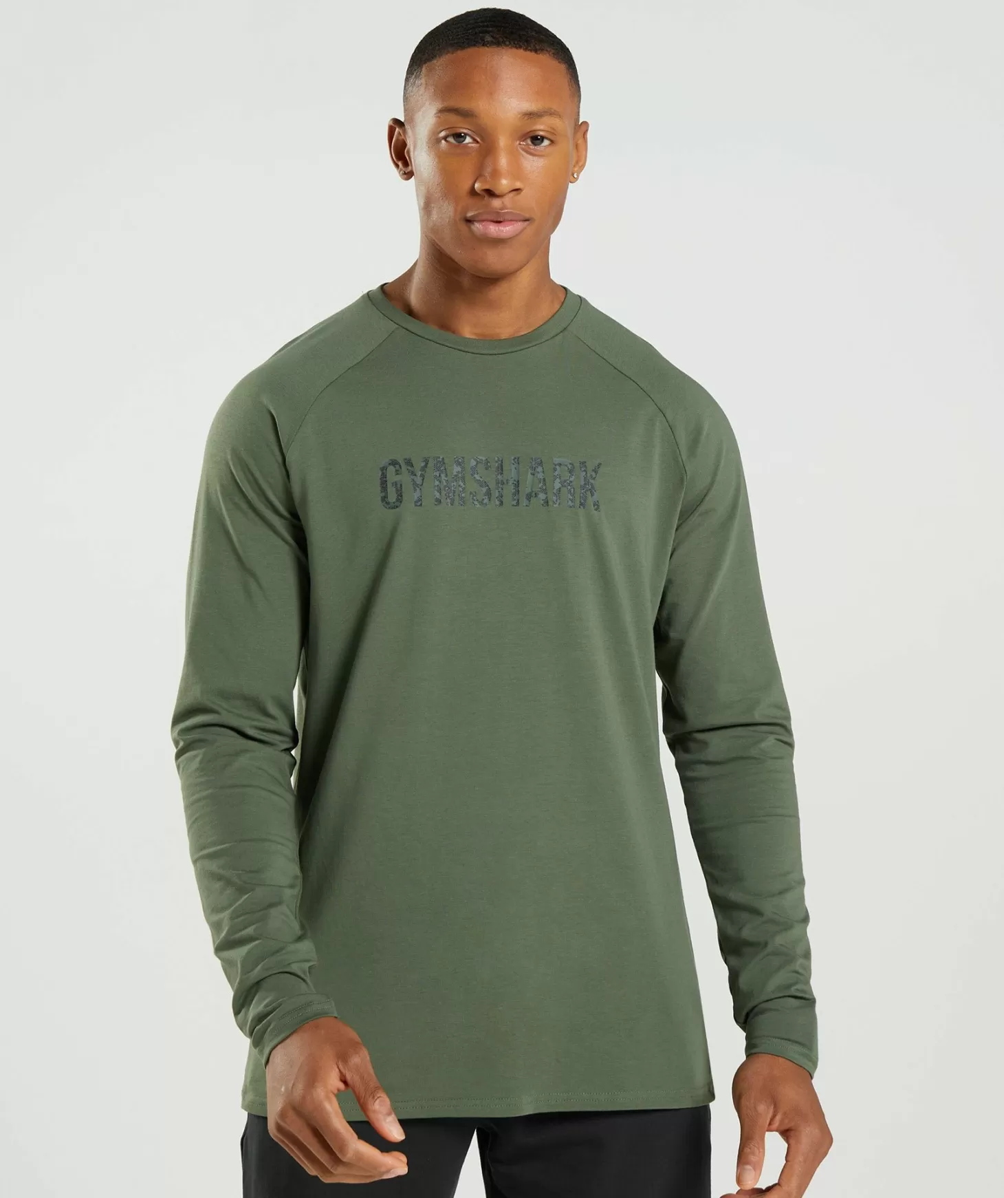 Gymshark Apollo Camo Long Sleeve T-Shirt