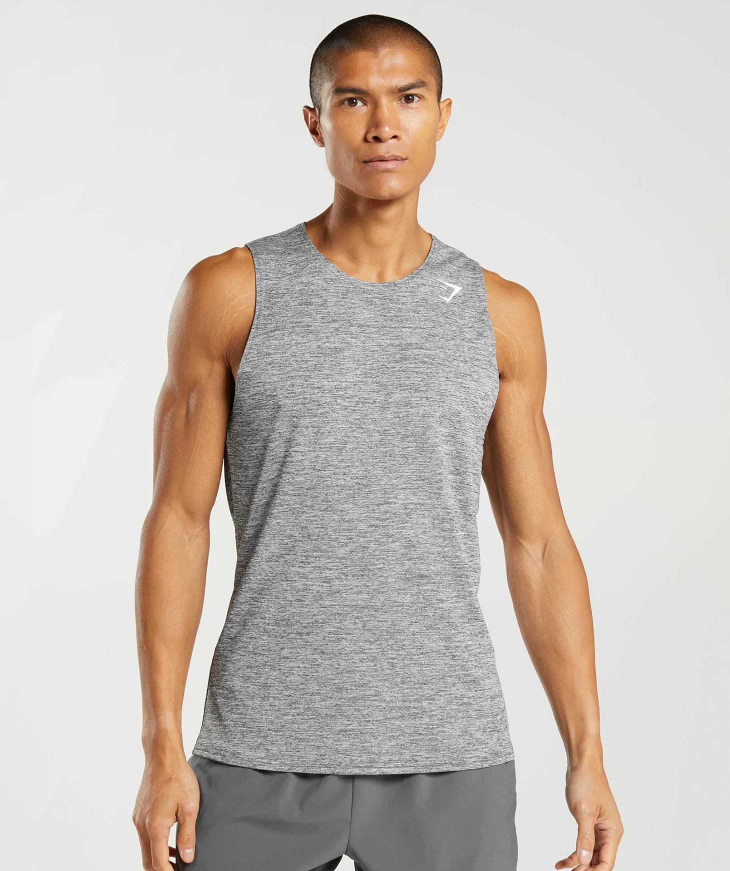 Gymshark Arrival Slim Marl Tank