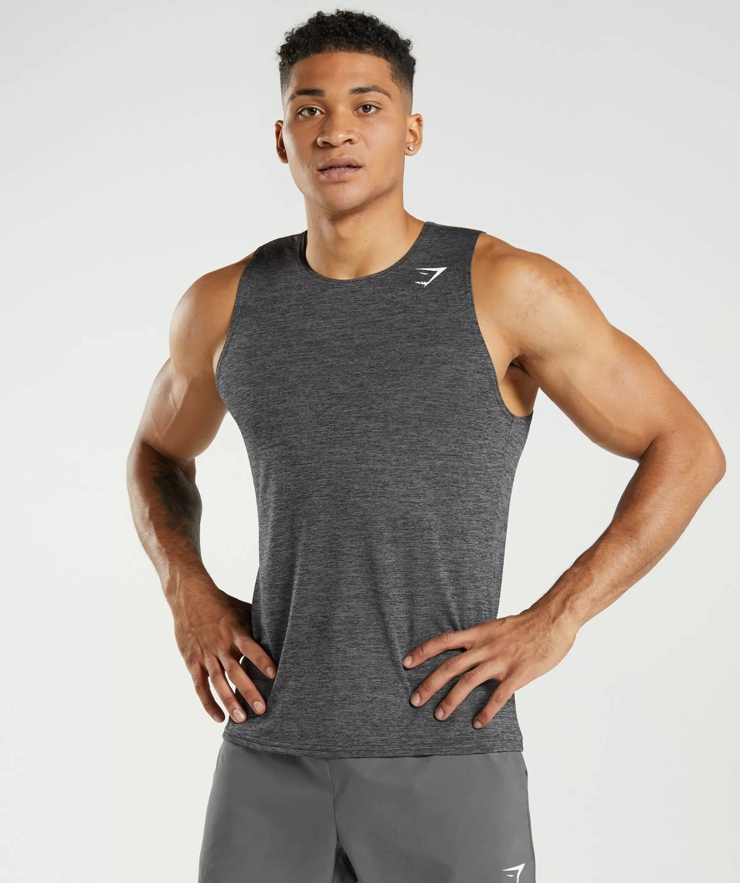 Gymshark Arrival Slim Marl Tank