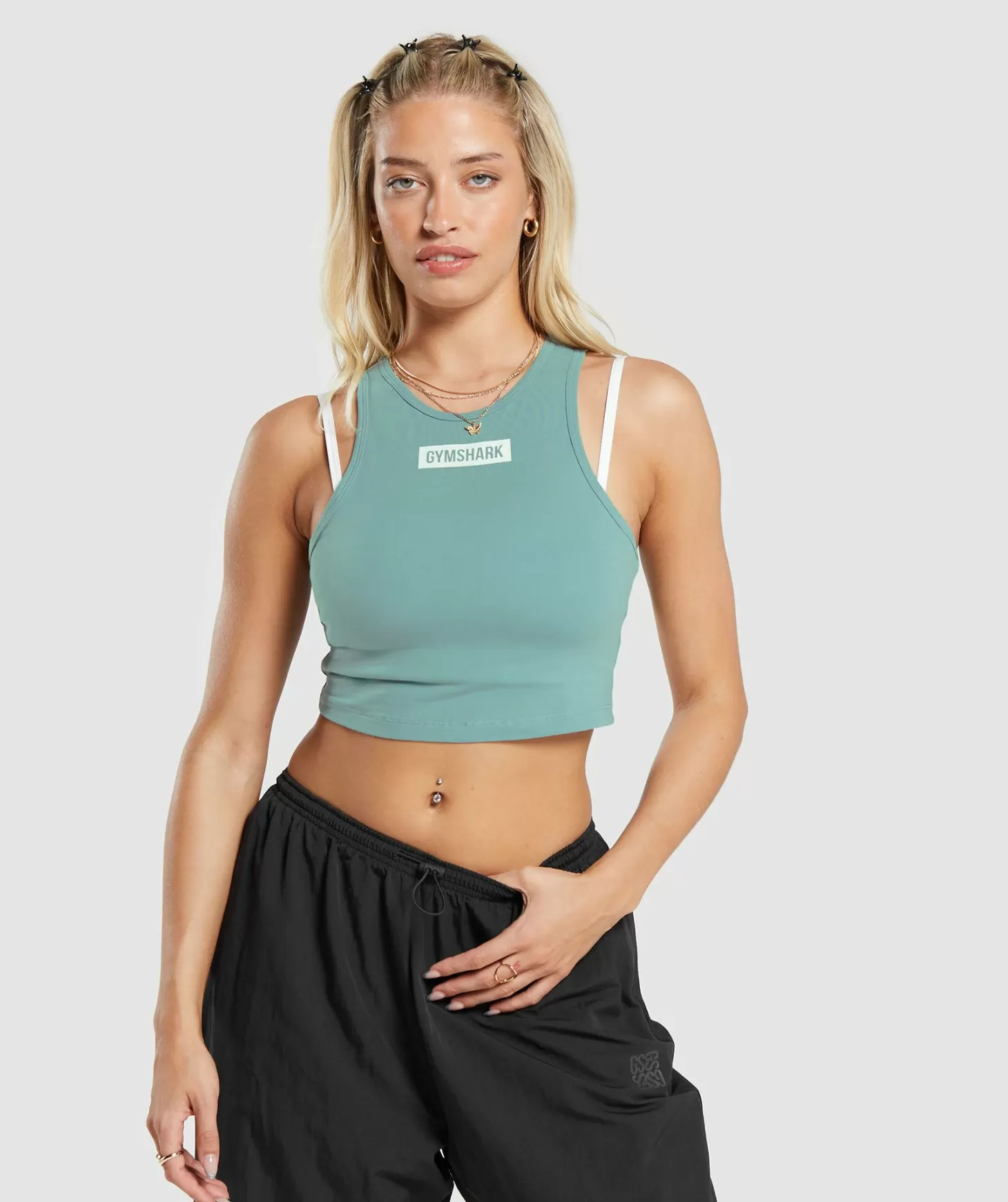 Gymshark Block Crop Tank