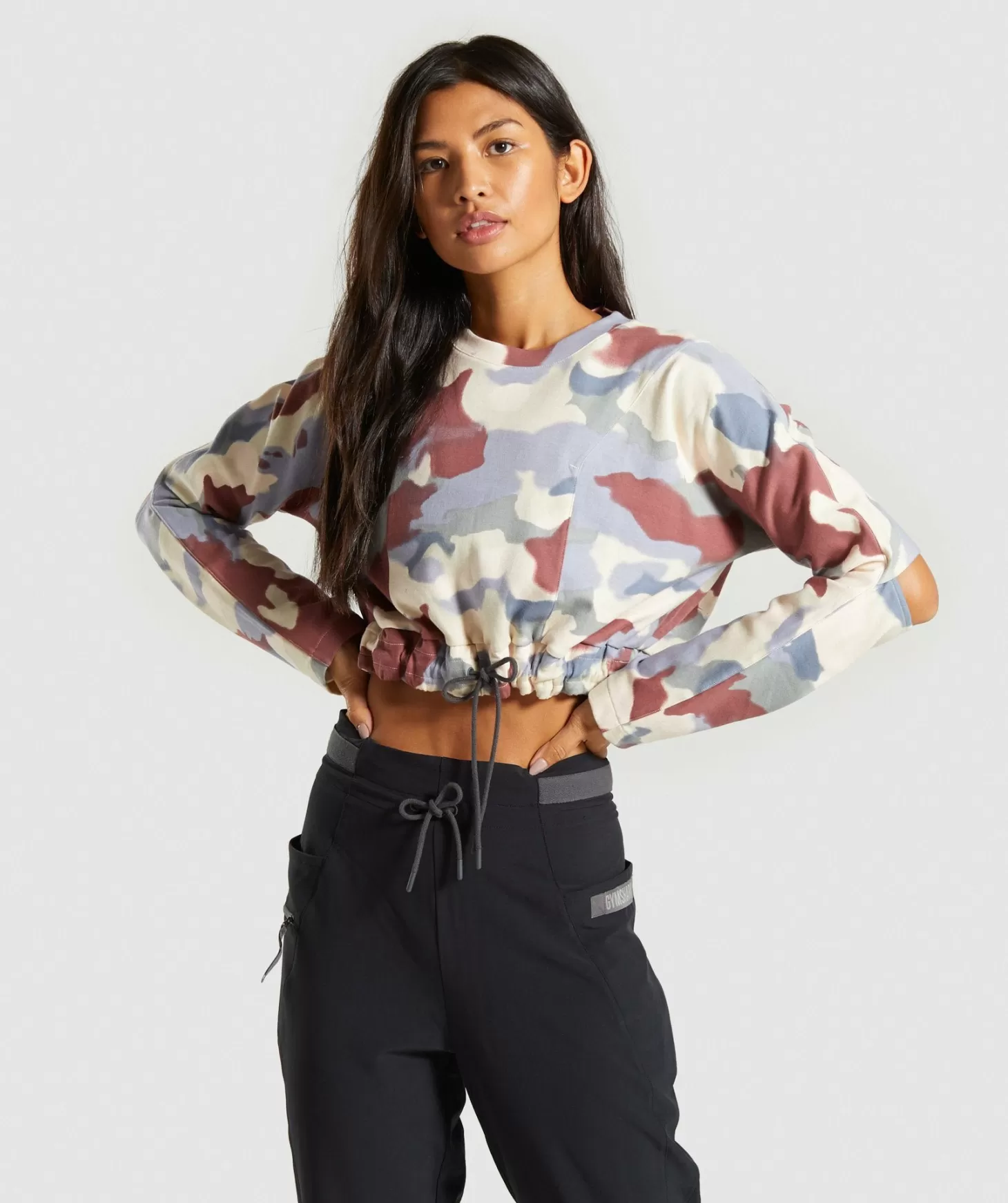 Gymshark Box Utility Cropped Sweater