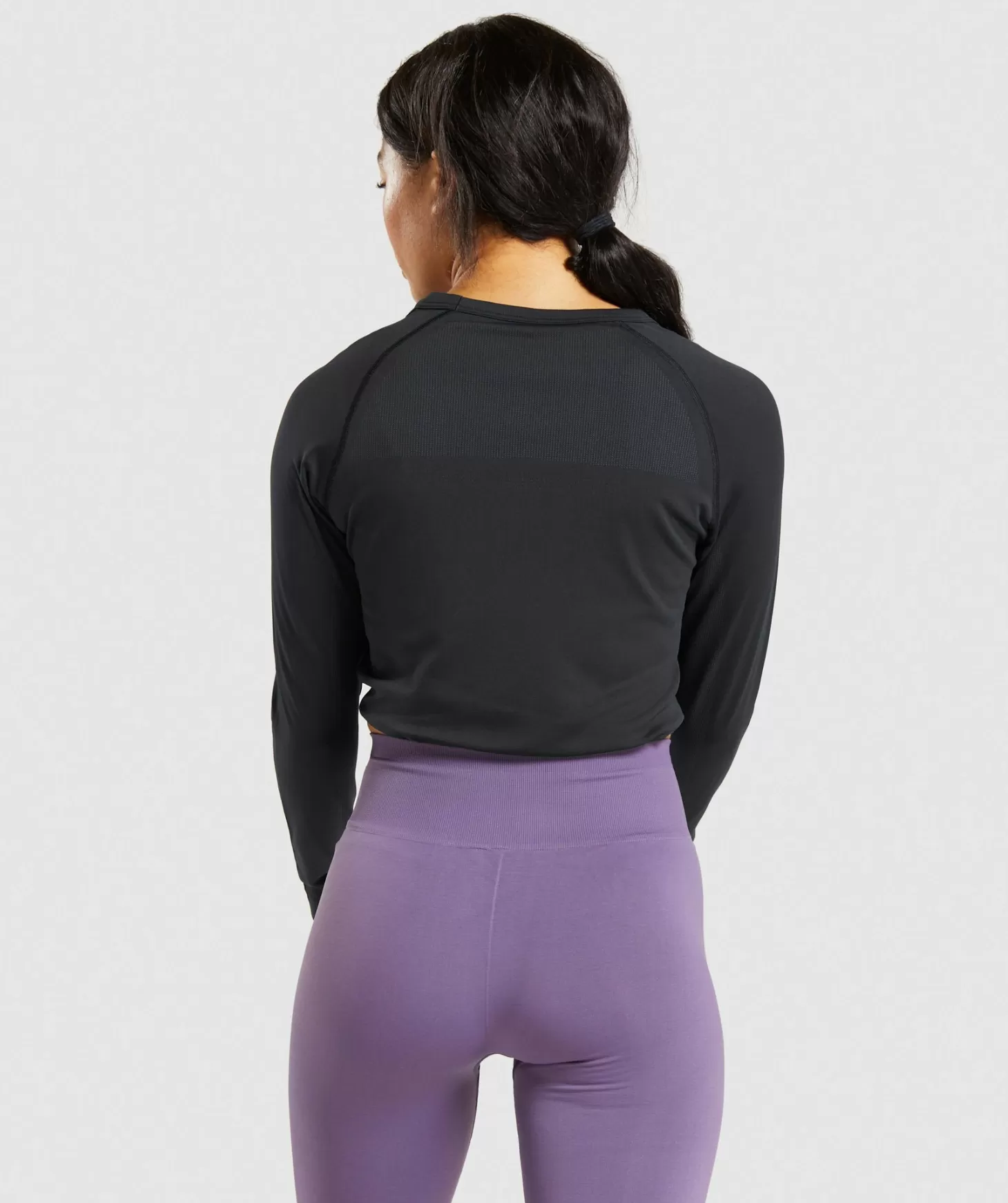 Gymshark Breeze Lightweight Seamless Long Sleeve Crop Top