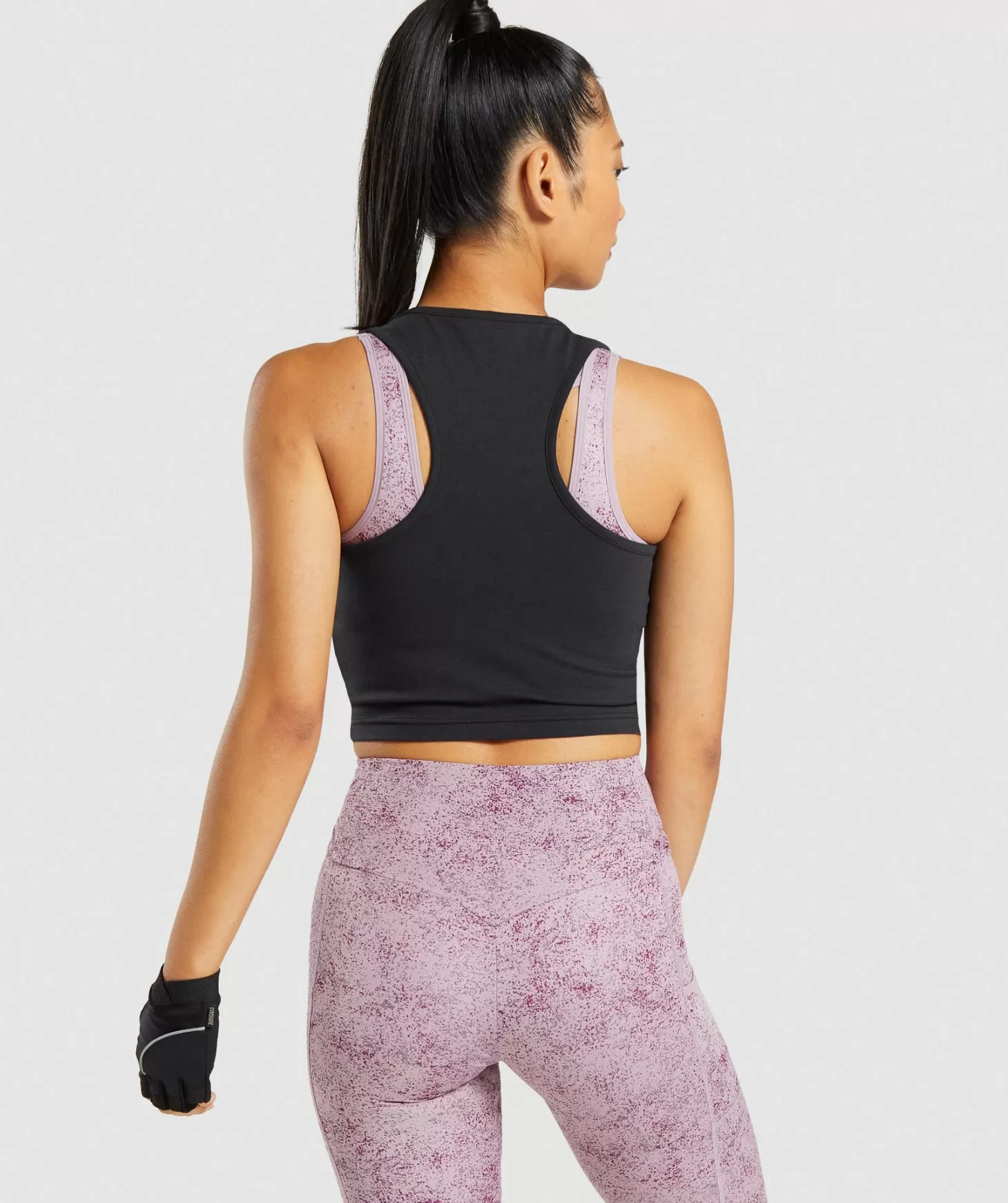 Gymshark Chalk Graphic Crop Vest