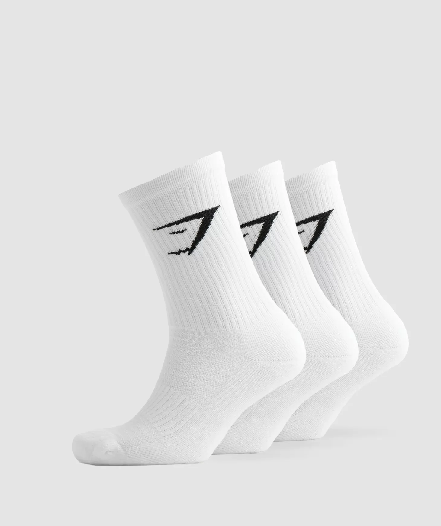 Sportsokken | Gymshark Sportsokken Crew Socks 3Pk