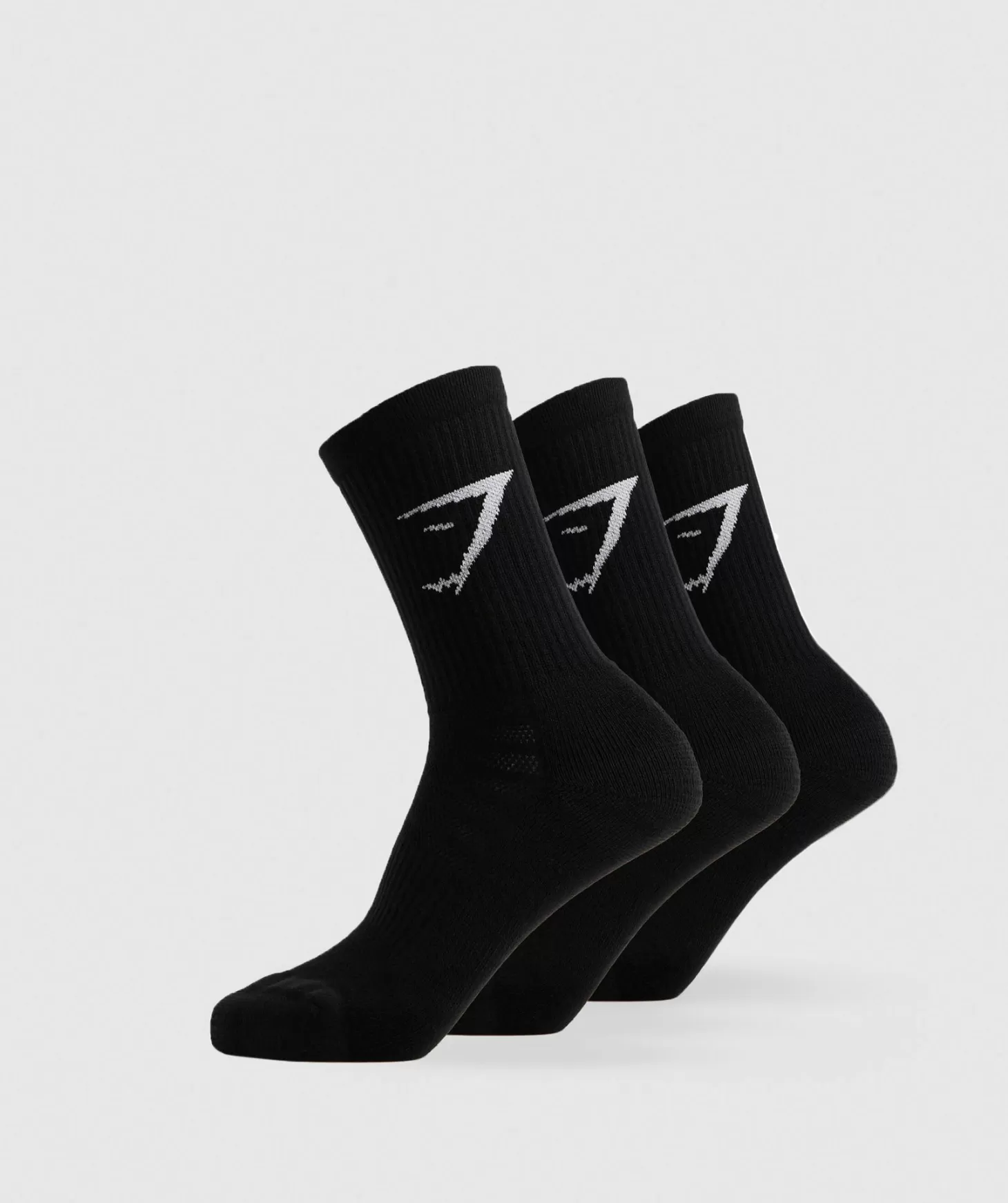 Sportsokken | Gymshark Sportsokken Crew Socks 3Pk