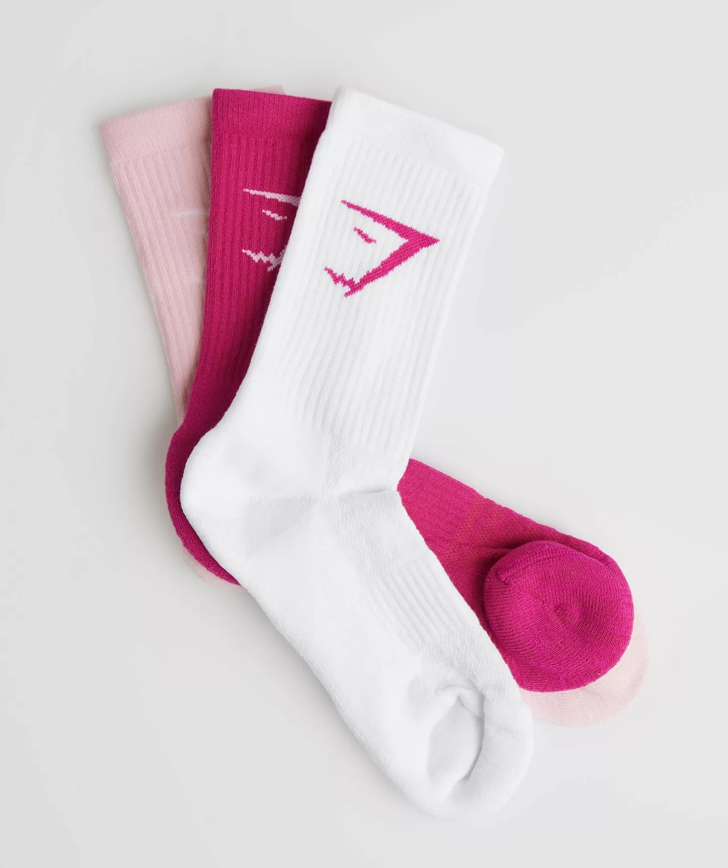 Sportsokken | Gymshark Sportsokken Crew Socks 3Pk