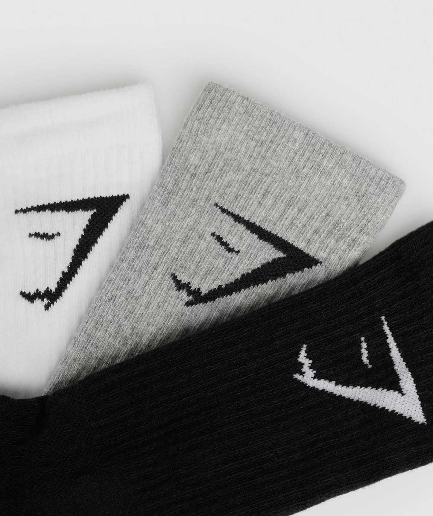 Sportsokken | Gymshark Sportsokken Crew Socks 3Pk