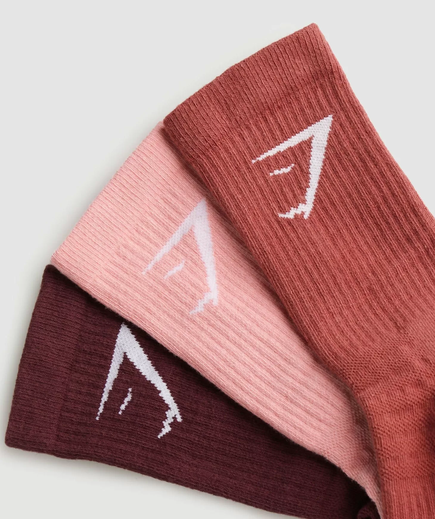 Sportsokken | Gymshark Sportsokken Crew Socks 3Pk