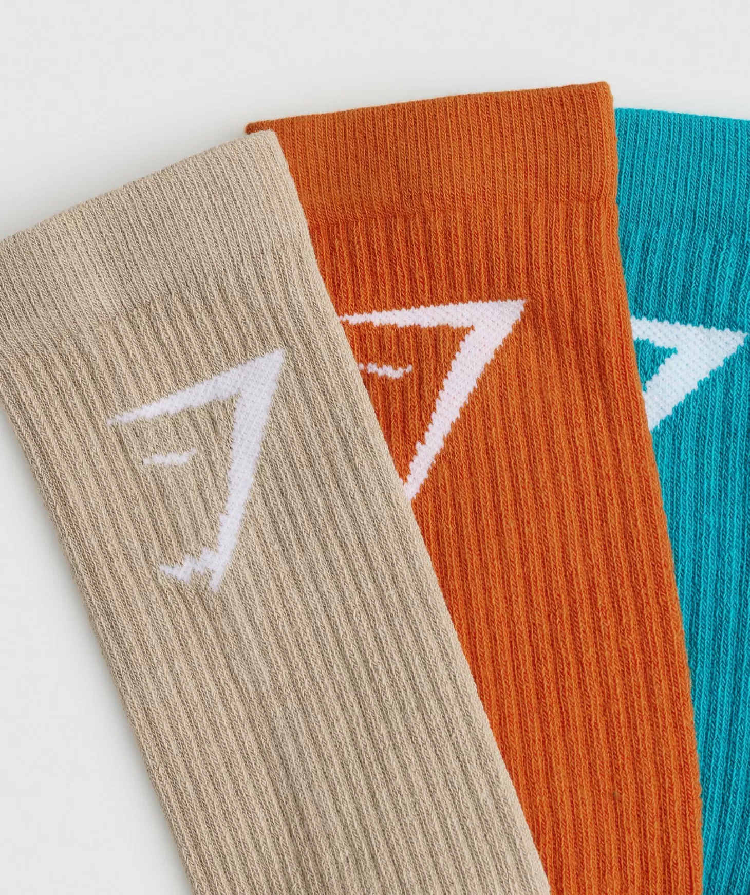 Sportsokken | Gymshark Sportsokken Crew Socks 3Pk