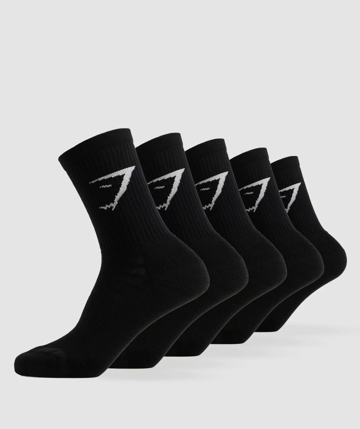 Sportsokken | Gymshark Sportsokken Crew Socks 5Pk