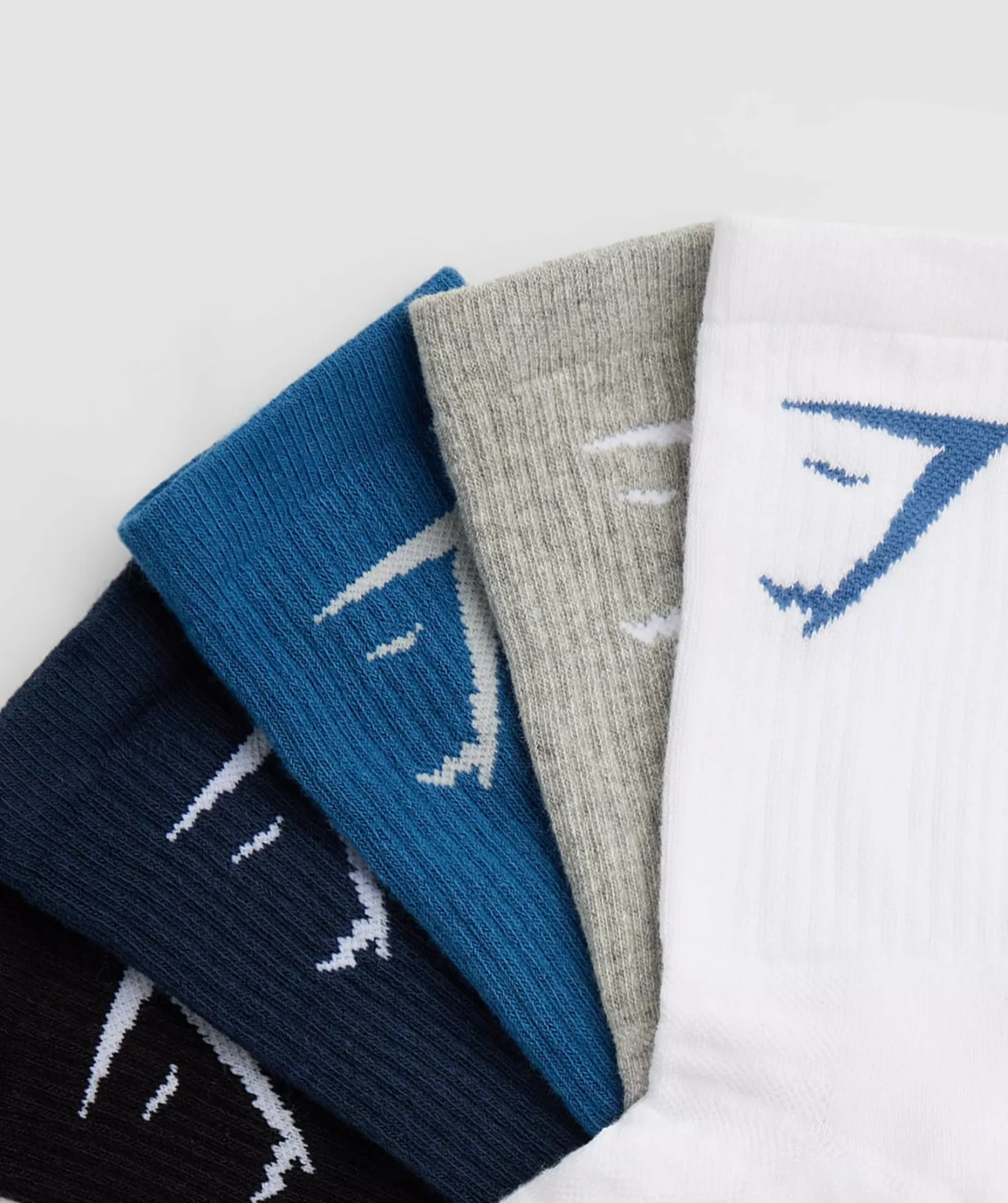 Sportsokken | Gymshark Sportsokken Crew Socks 5Pk