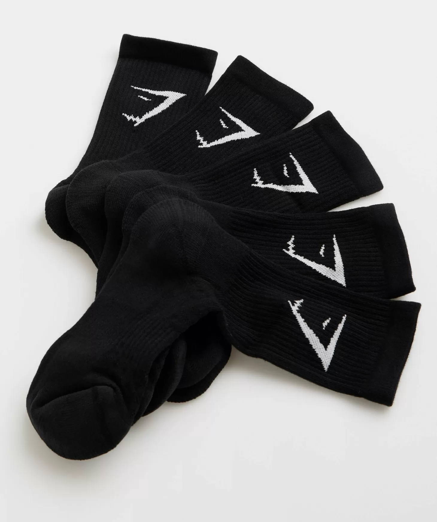 Sportsokken | Gymshark Sportsokken Crew Socks 5Pk