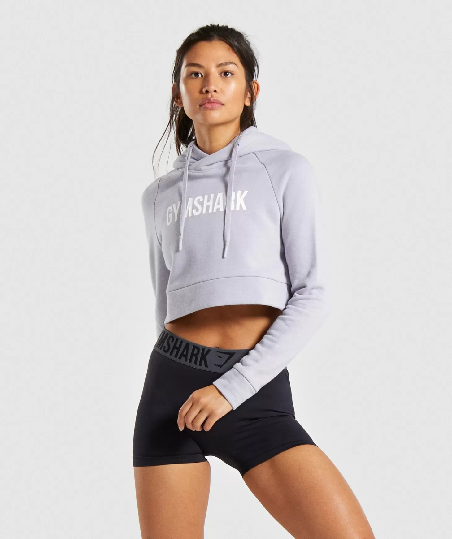 Gymshark Cropped Crest Hoodie