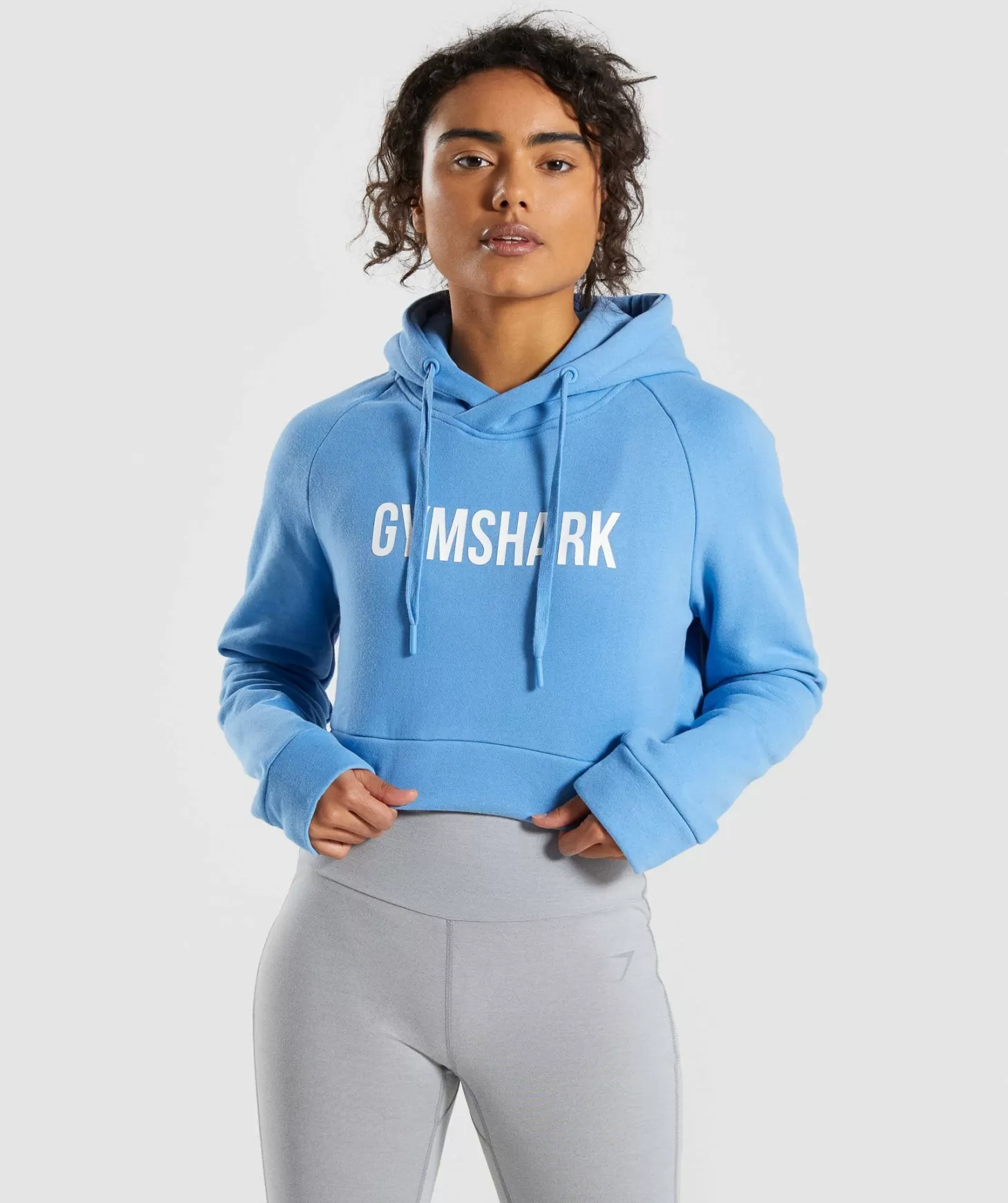 Gymshark Cropped Crest Hoodie