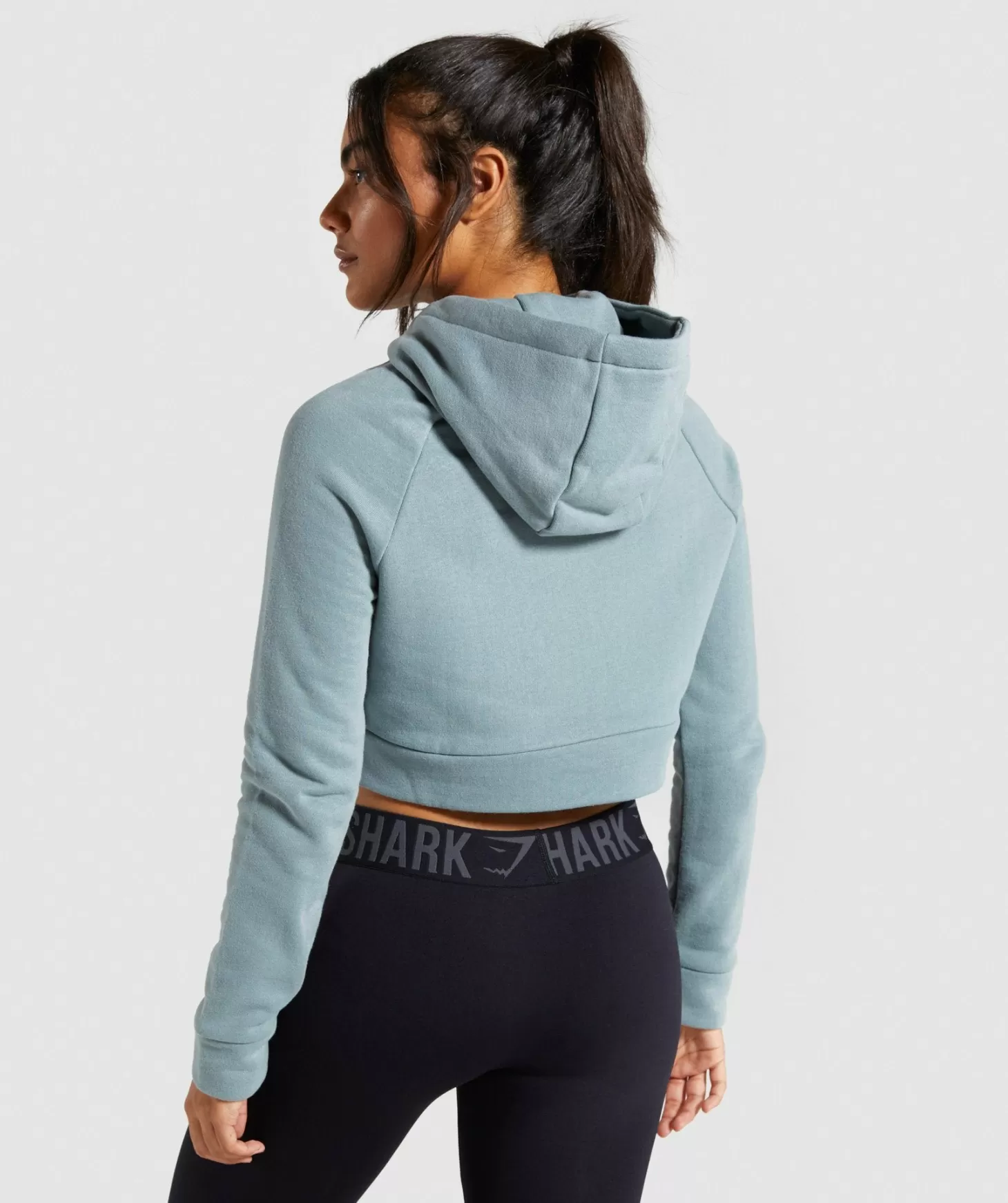 Gymshark Cropped Crest Hoodie