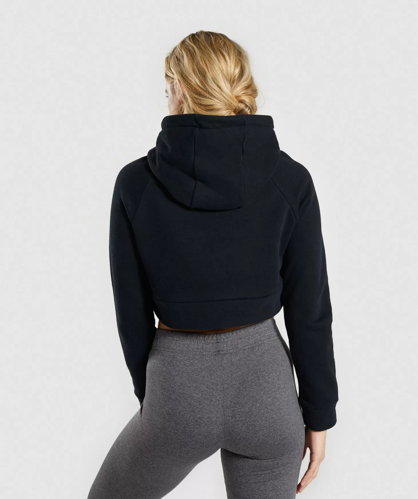 Gymshark Cropped Crest Hoodie