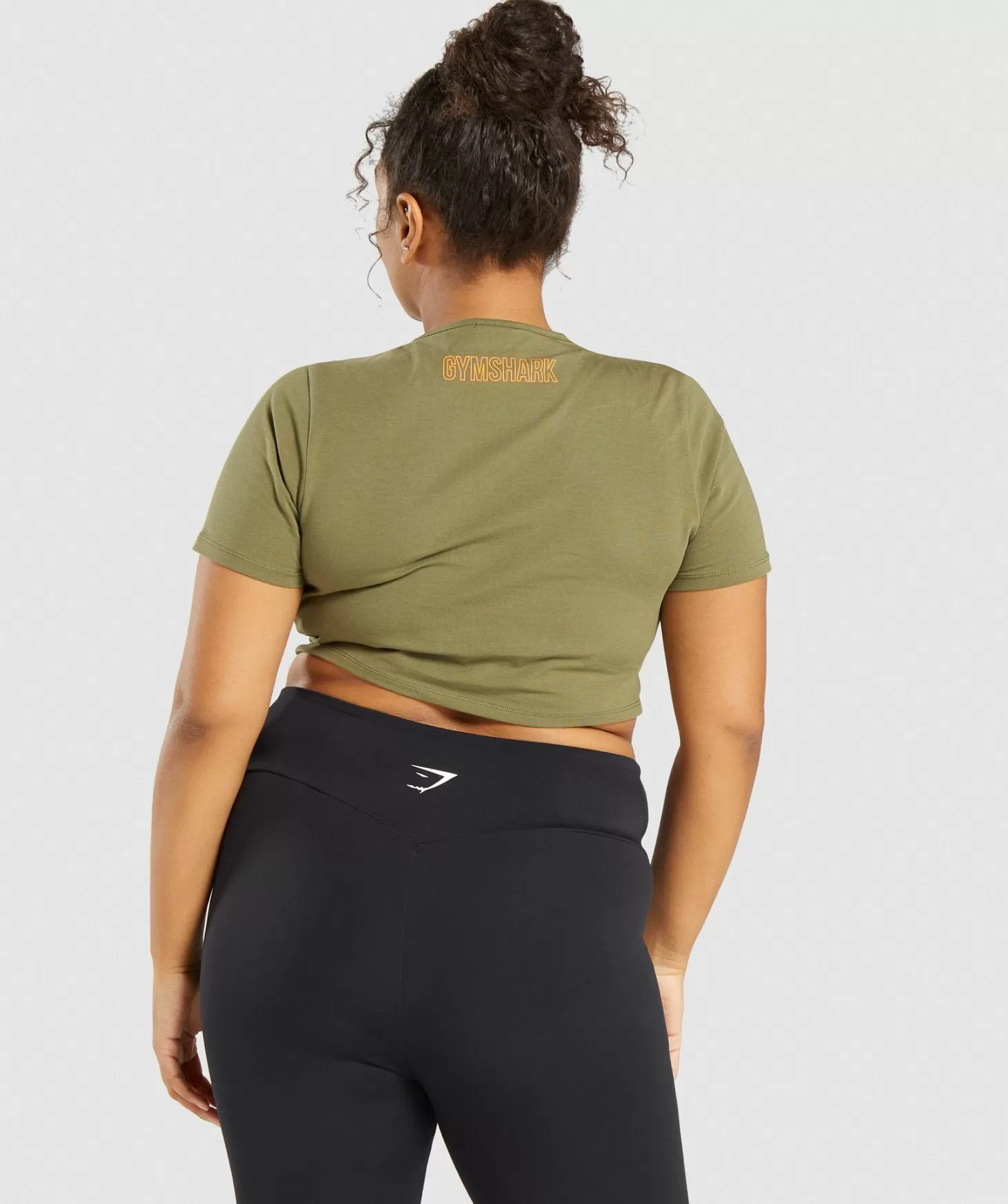 Gymshark Distort Graphic Crop Top