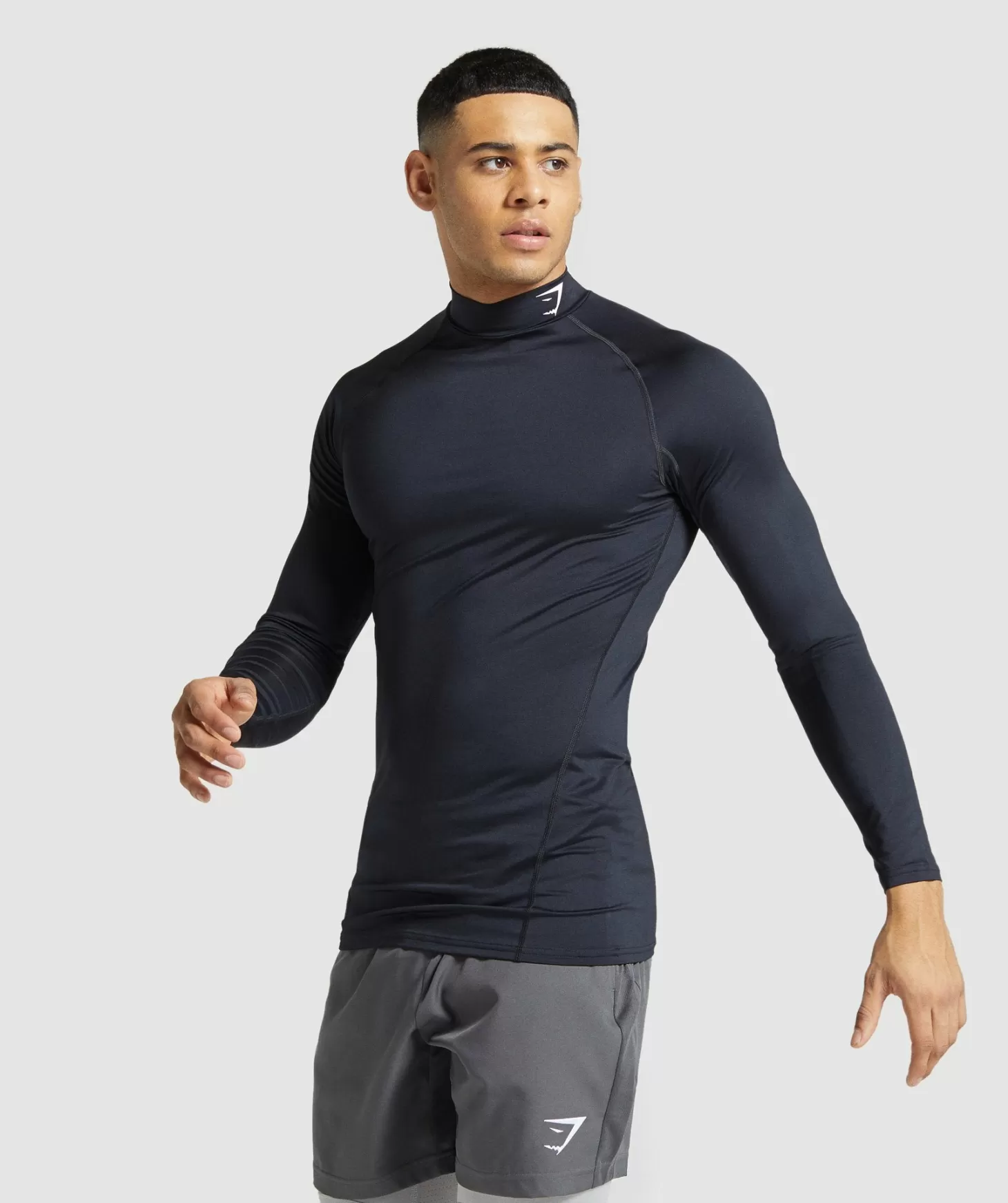 Gymshark Element Baselayer Long Sleeve High Neck T-Shirt