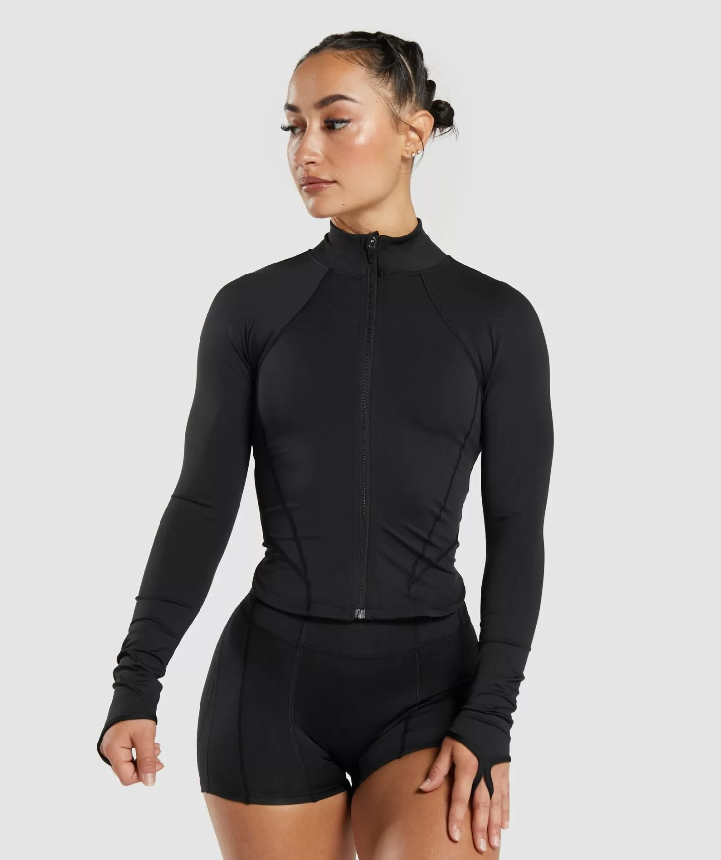 Gymshark Gs Power Midi Zip Up Jacket