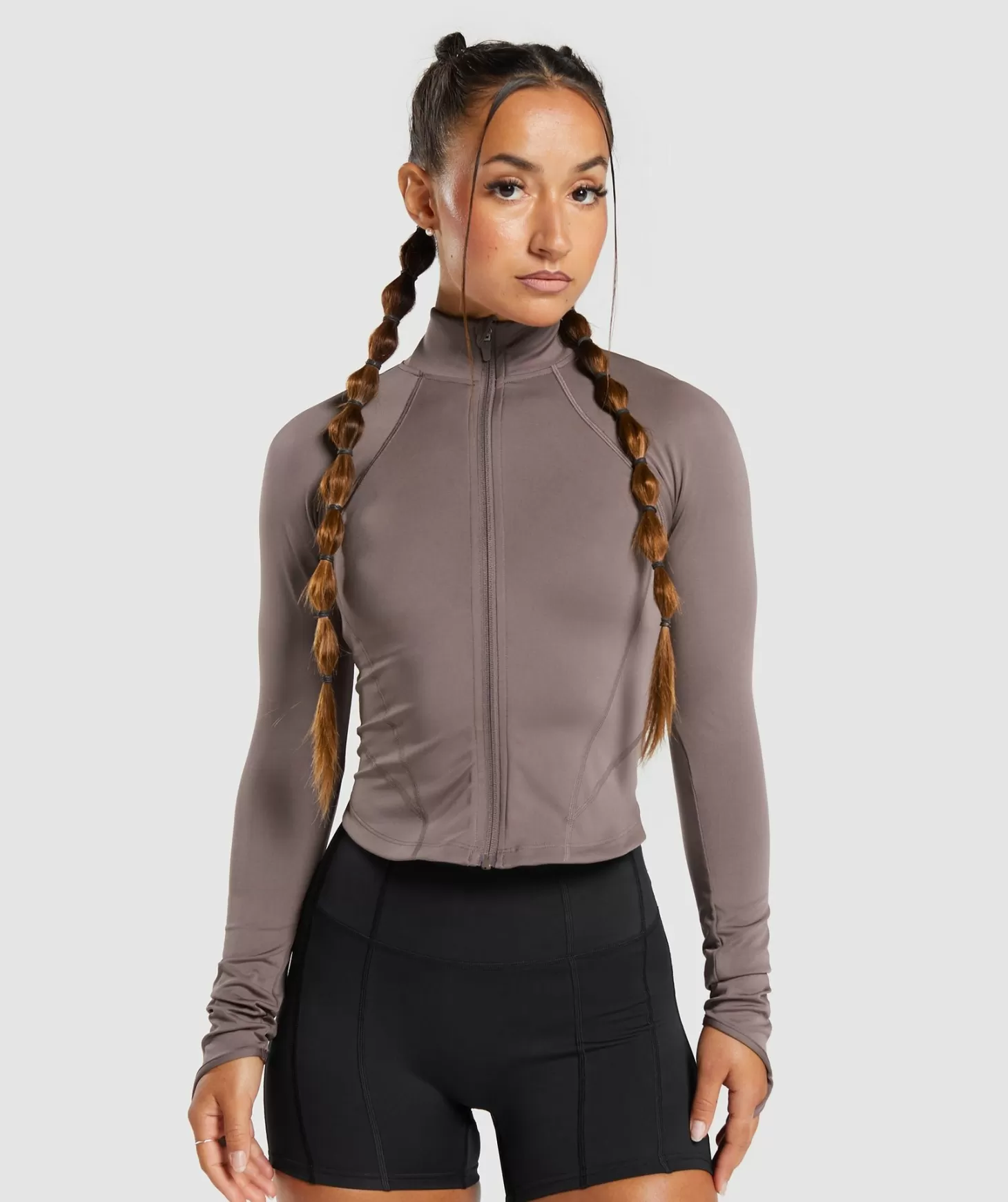 Gymshark Gs Power Midi Zip Up Jacket