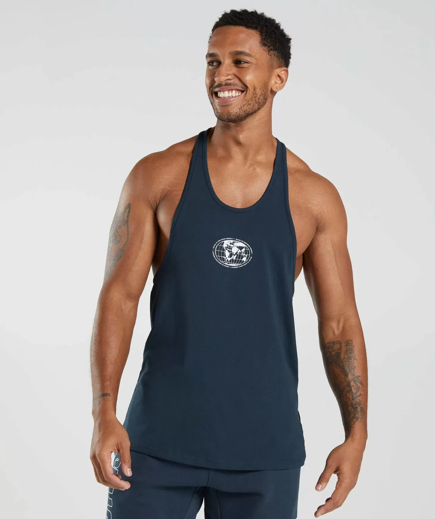 Gymshark Recovery Graphic Stringer