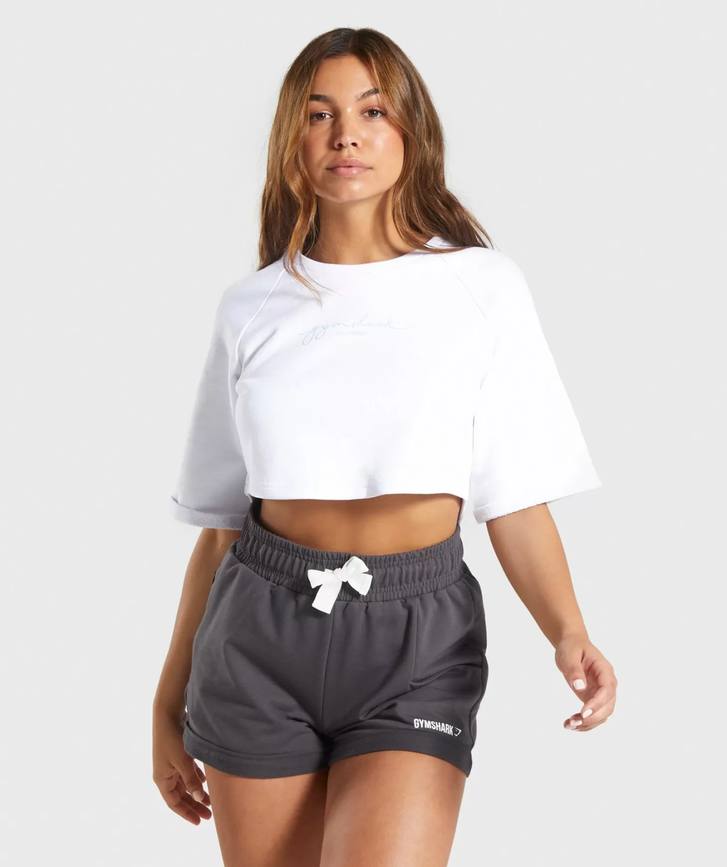 Gymshark Signature Boxy Cropped Sweater