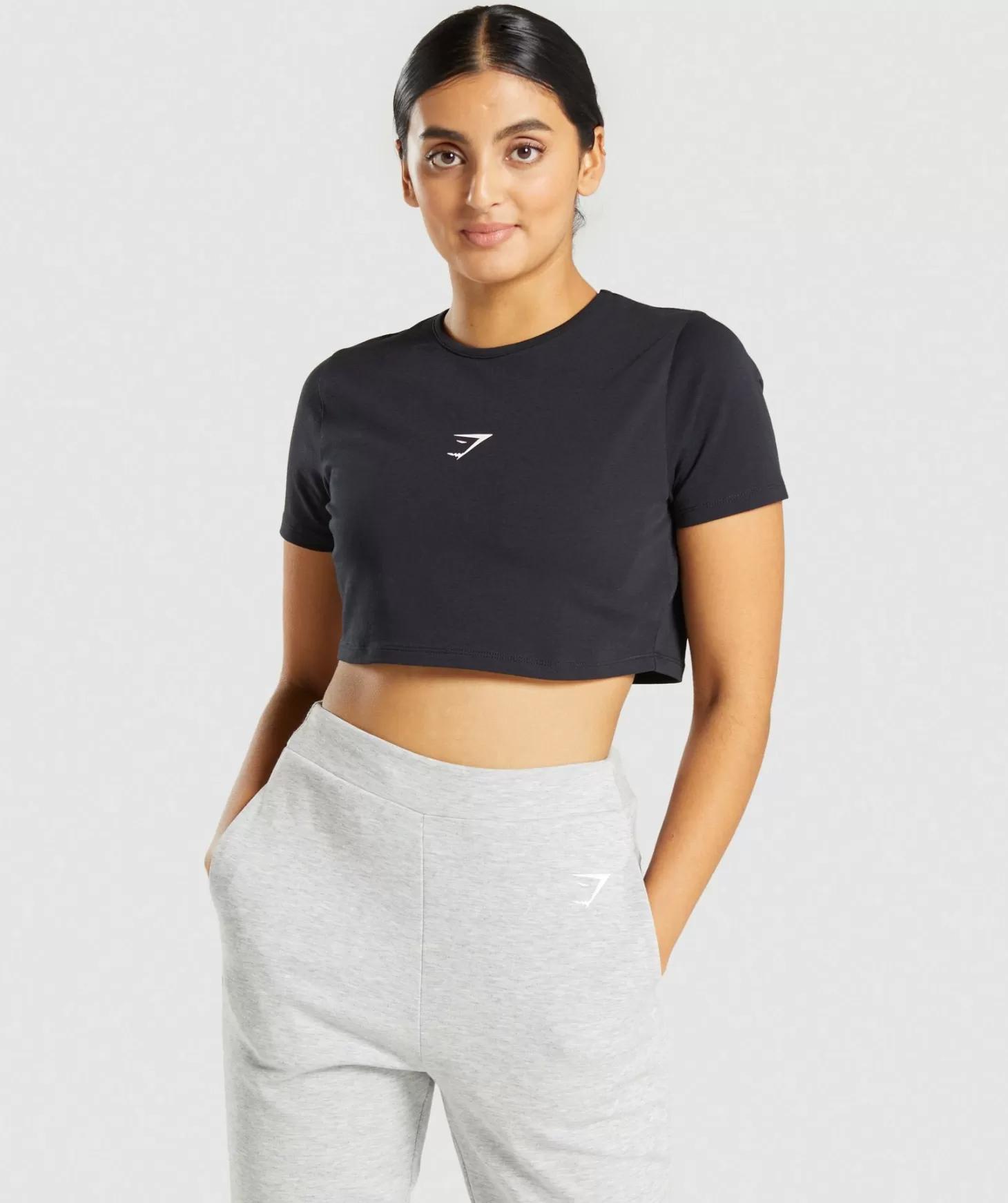 Gymshark Slice Graphic Crop Top