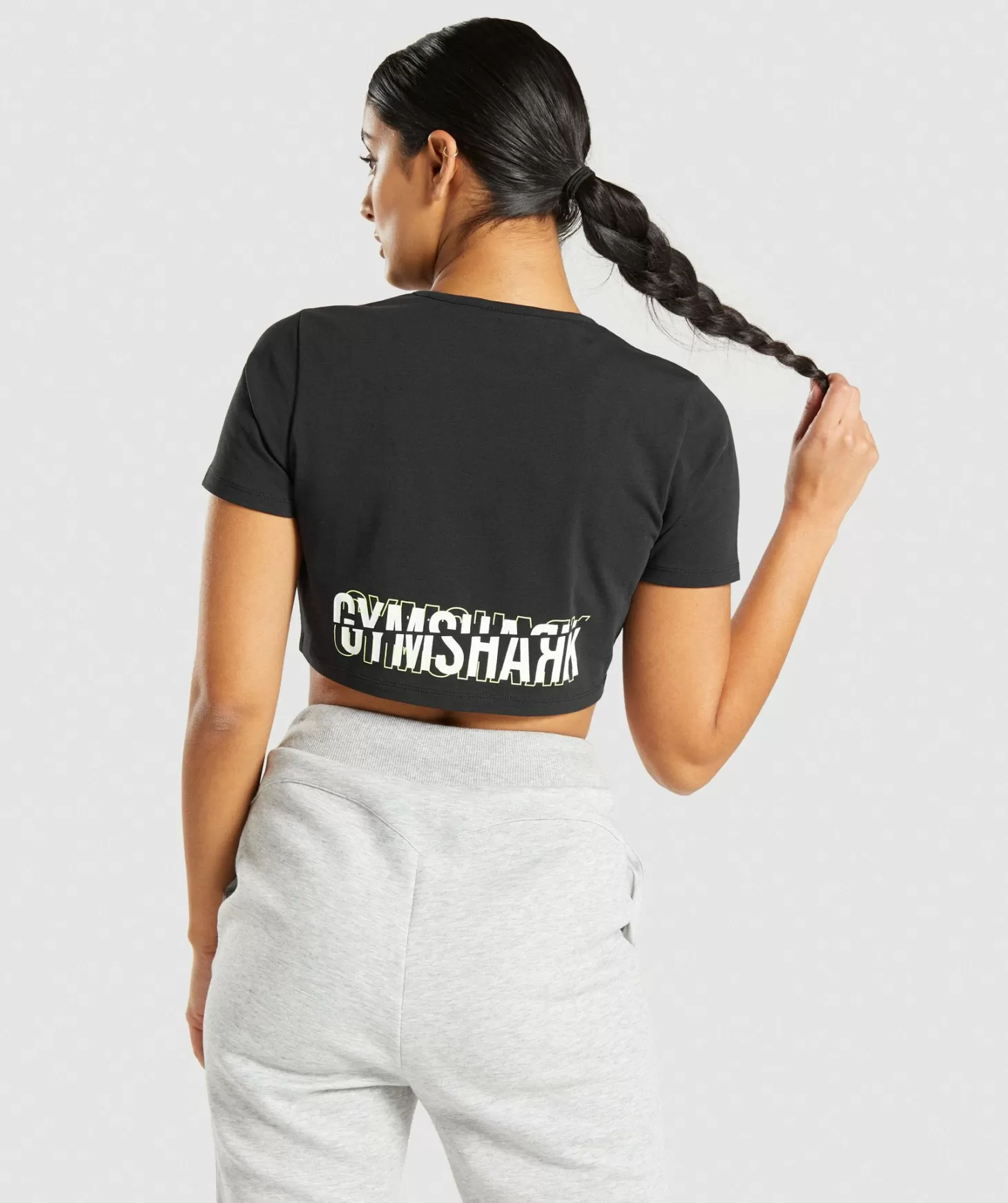 Gymshark Slice Graphic Crop Top