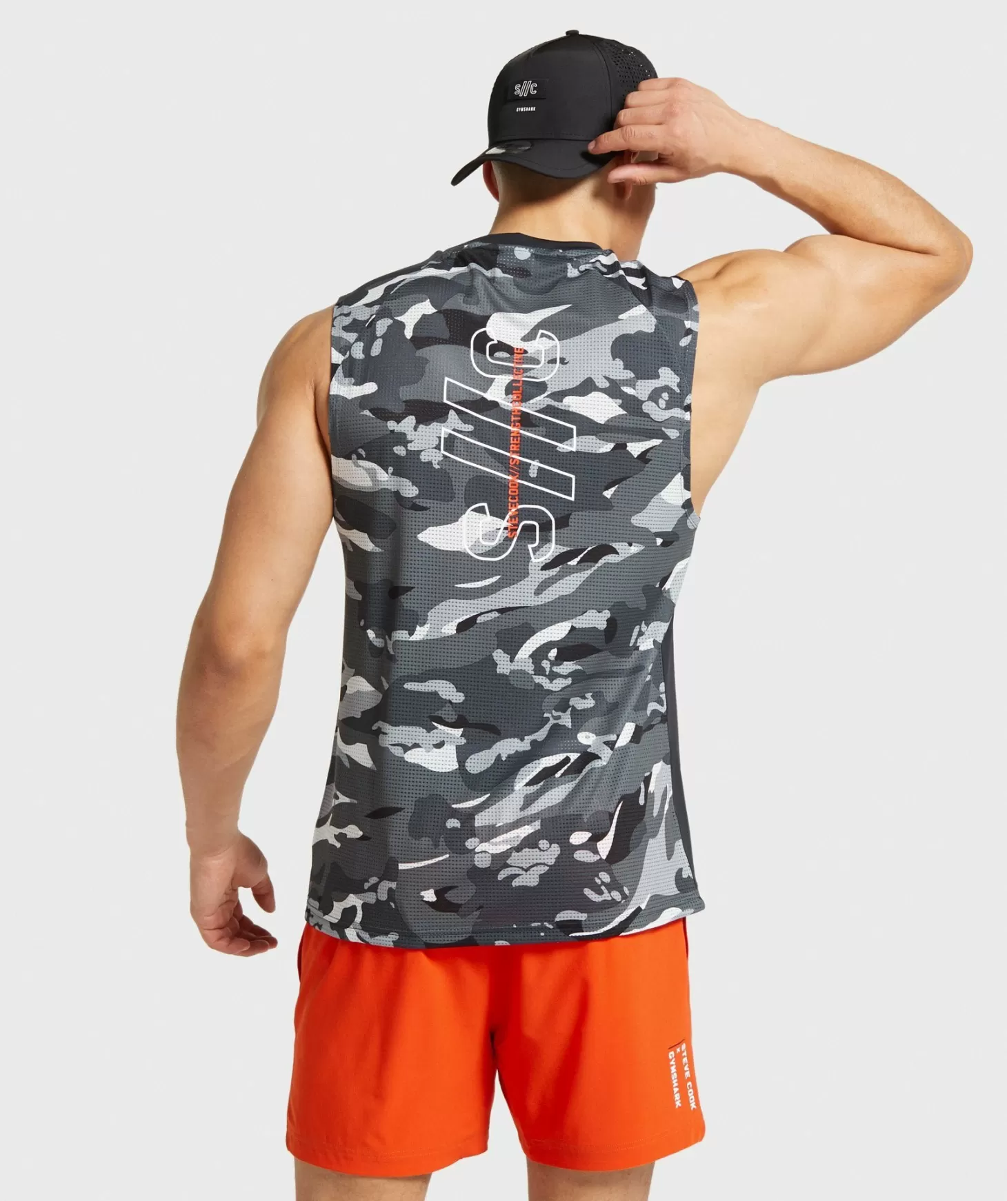 Gymshark Steve Cook Hybrid Sleeveless T-Shirt