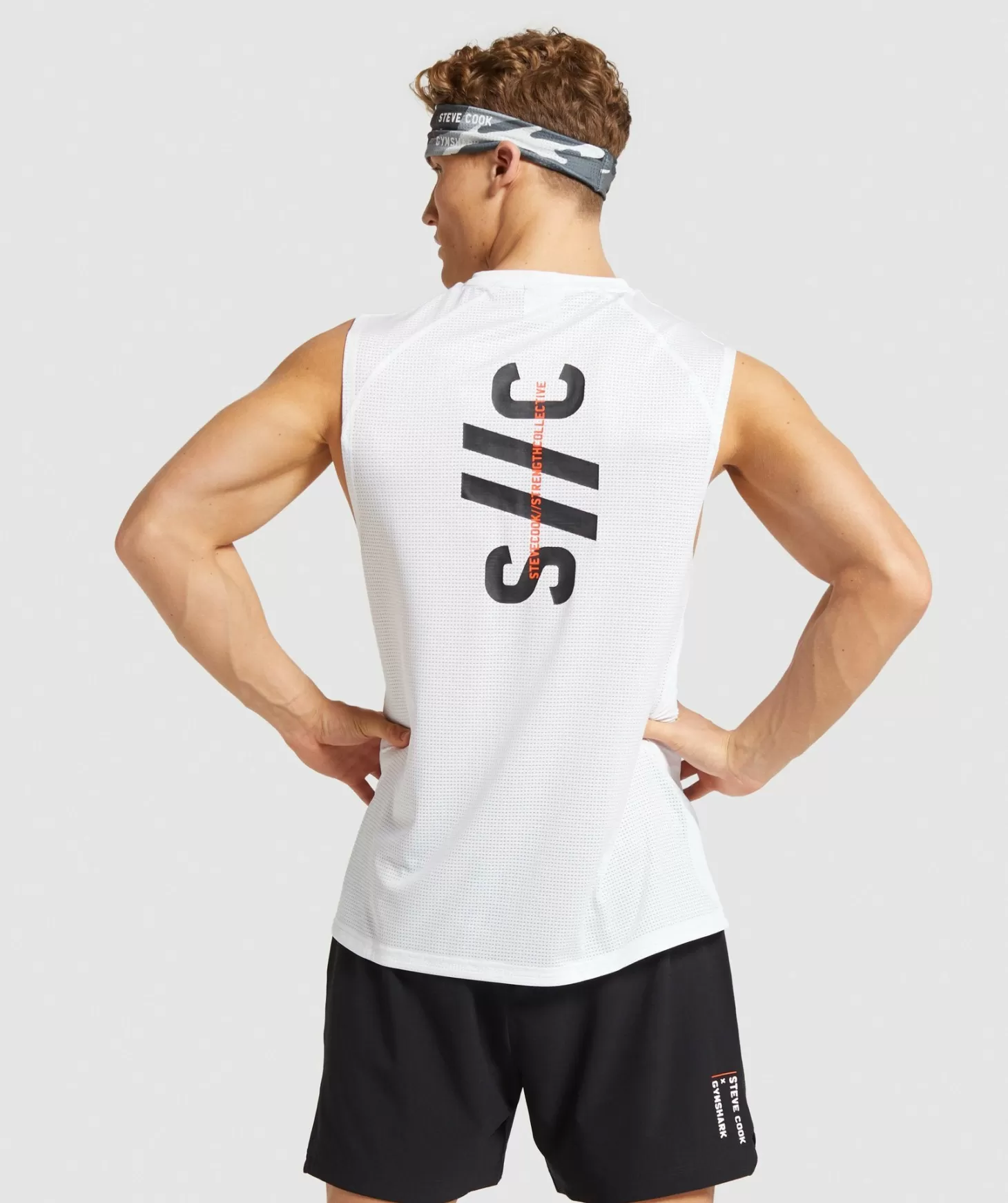 Gymshark Steve Cook Hybrid Sleeveless T-Shirt