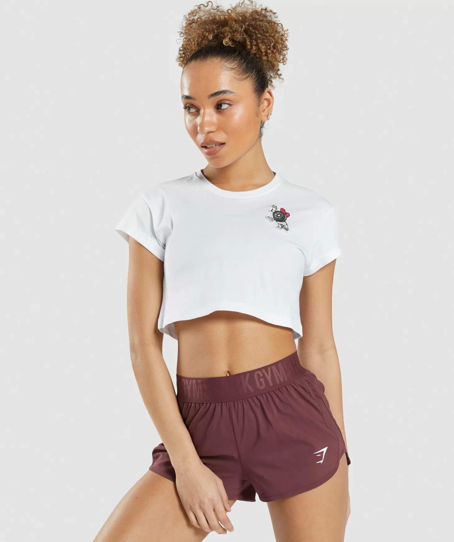 Gymshark Sticker Pack Crop Tee