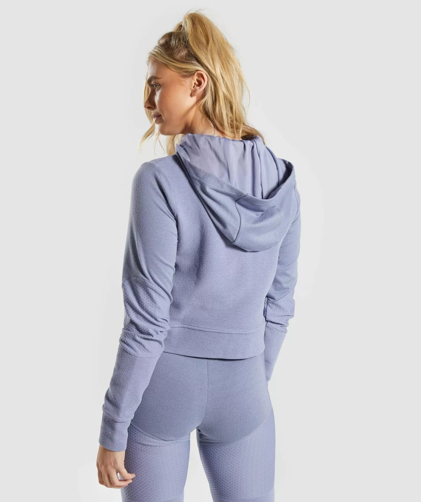 Gymshark True Texture Hooded Bomber Jacket