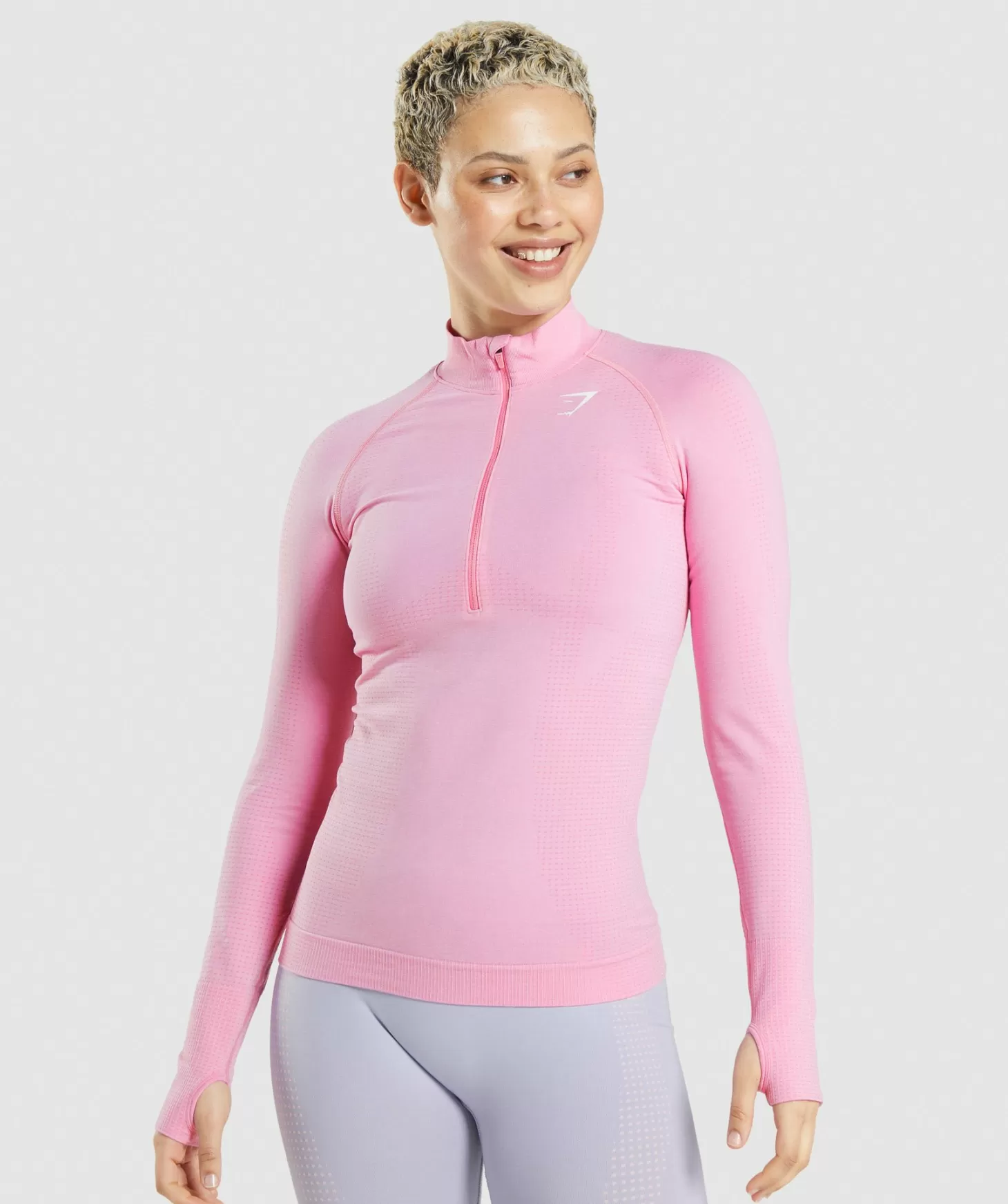 Gymshark Vital Seamless 2.0 1/2 Zip Pullover