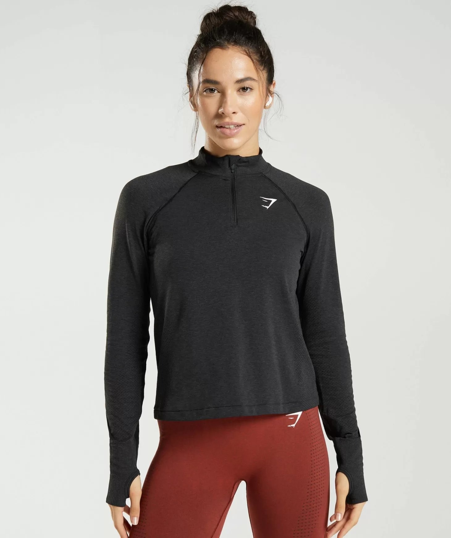 Gymshark Vital Seamless 2.0 1/4 Track Top