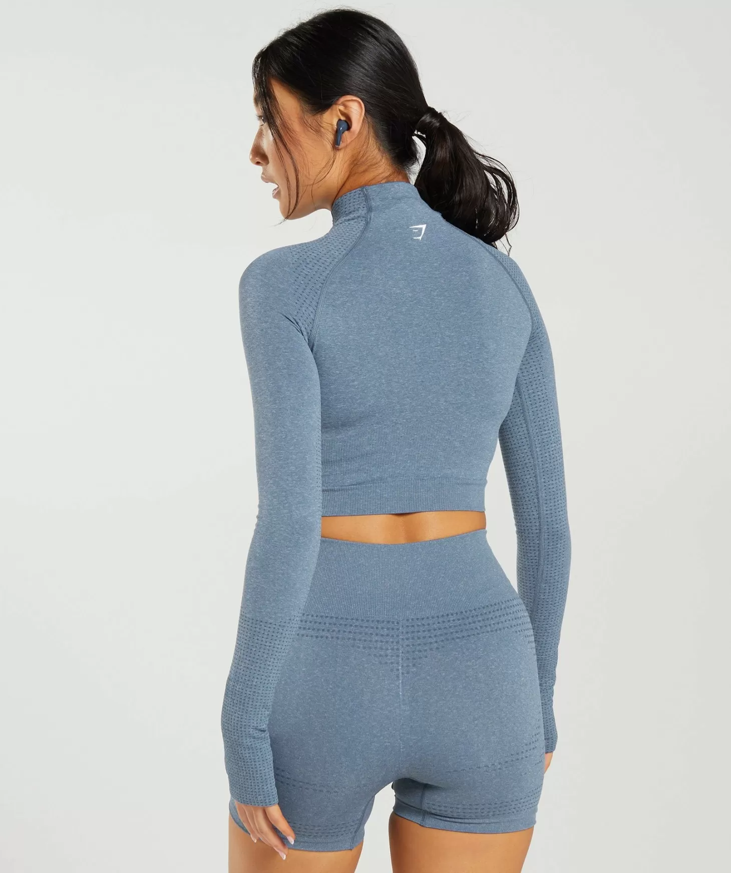 Gymshark Vital Seamless 2.0 High Neck Midi Top