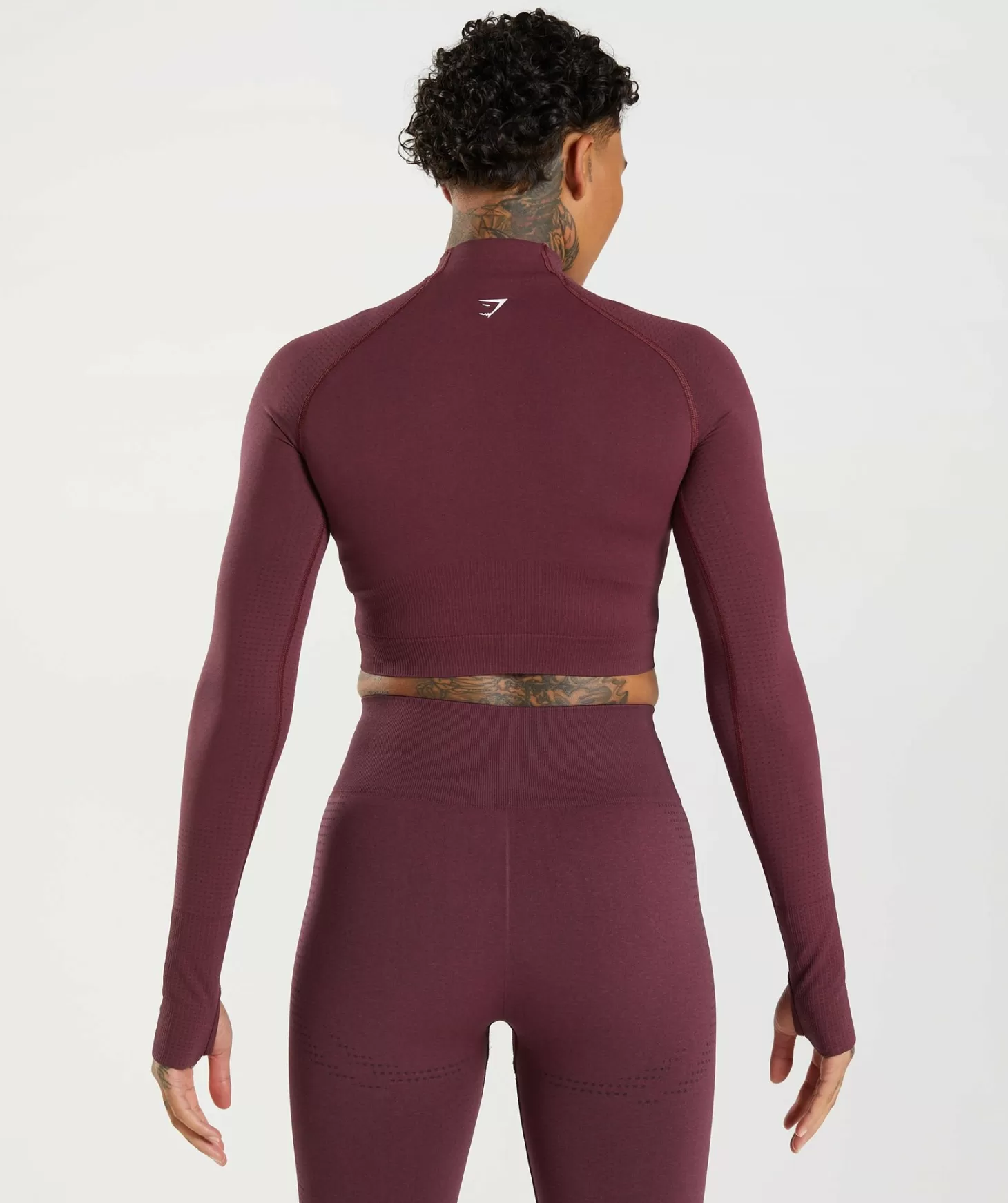 Gymshark Vital Seamless 2.0 High Neck Midi Top